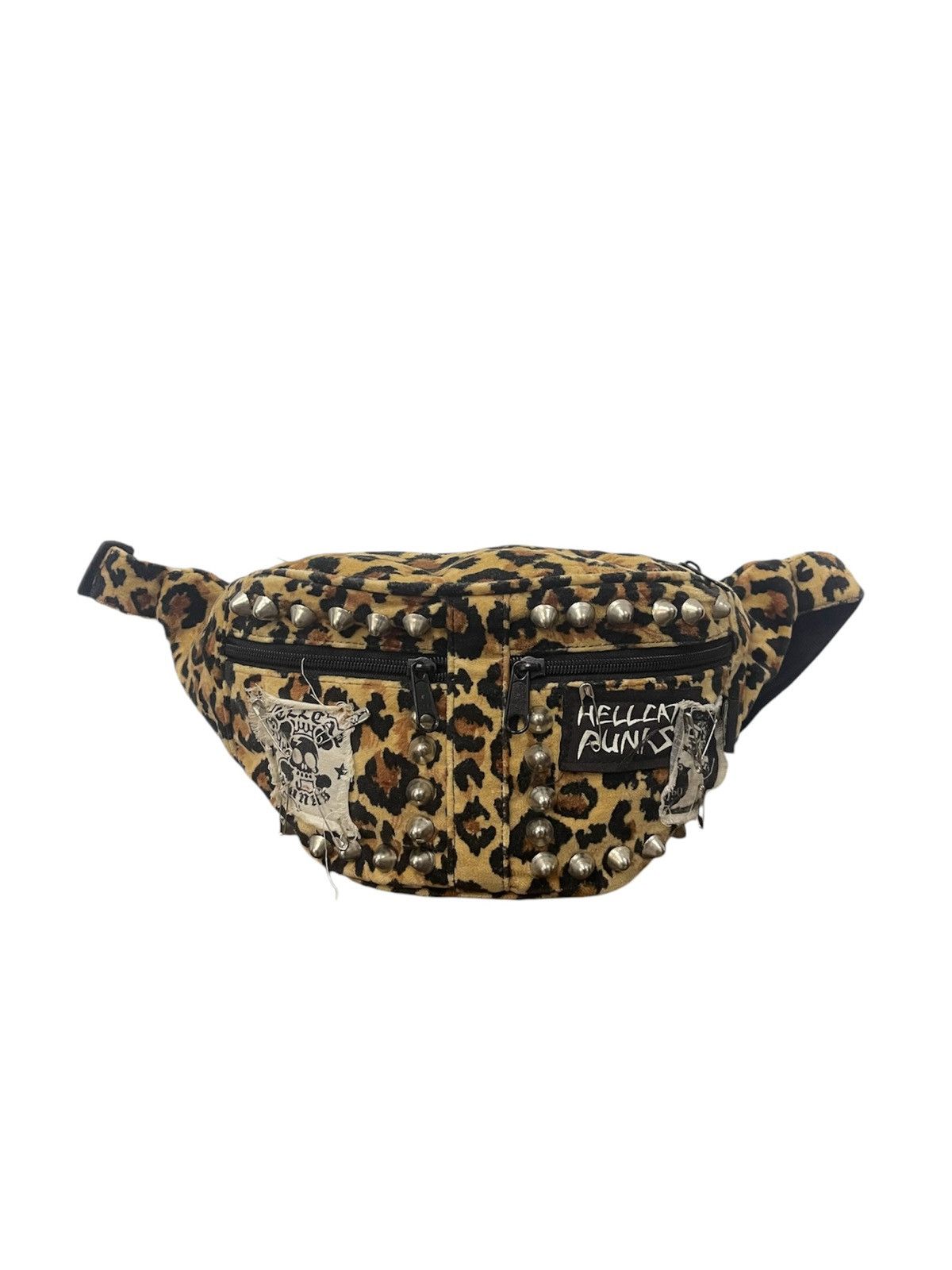 Japanese Brand × Seditionaries Hell Cat Punk Studded Bondage Waist bag Size ONE SIZE - 2 Thumbnail
