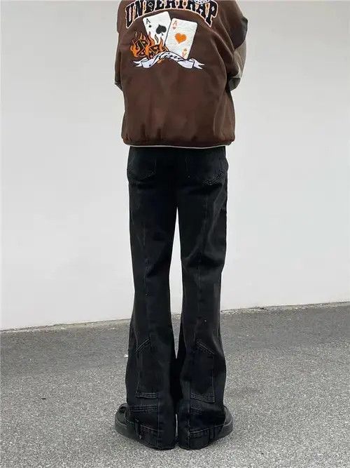 Japanese Brand Casual Loose Denim Trousers Size US 32 / EU 48 - 2 Thumbnail