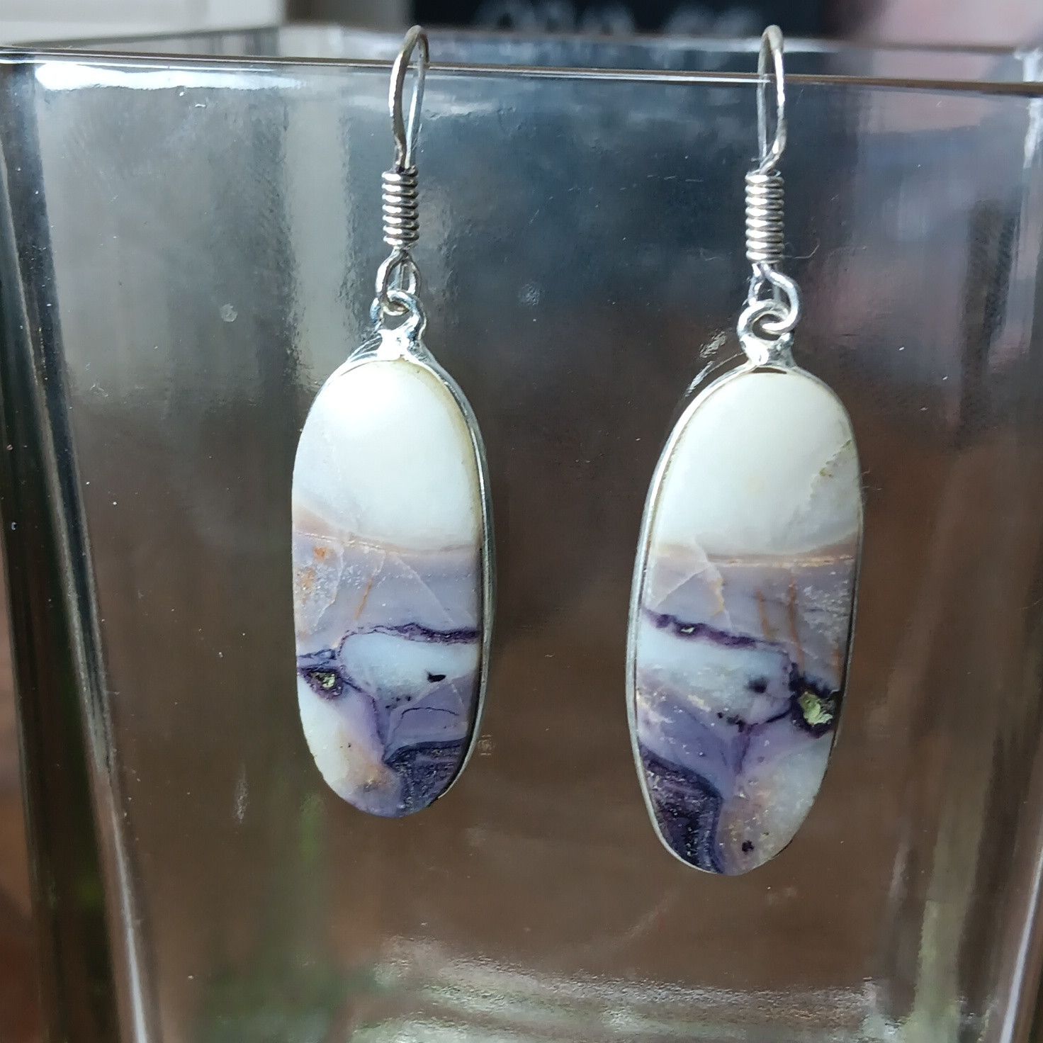 Other Flourite gemstone earrings Size ONE SIZE - 3 Thumbnail