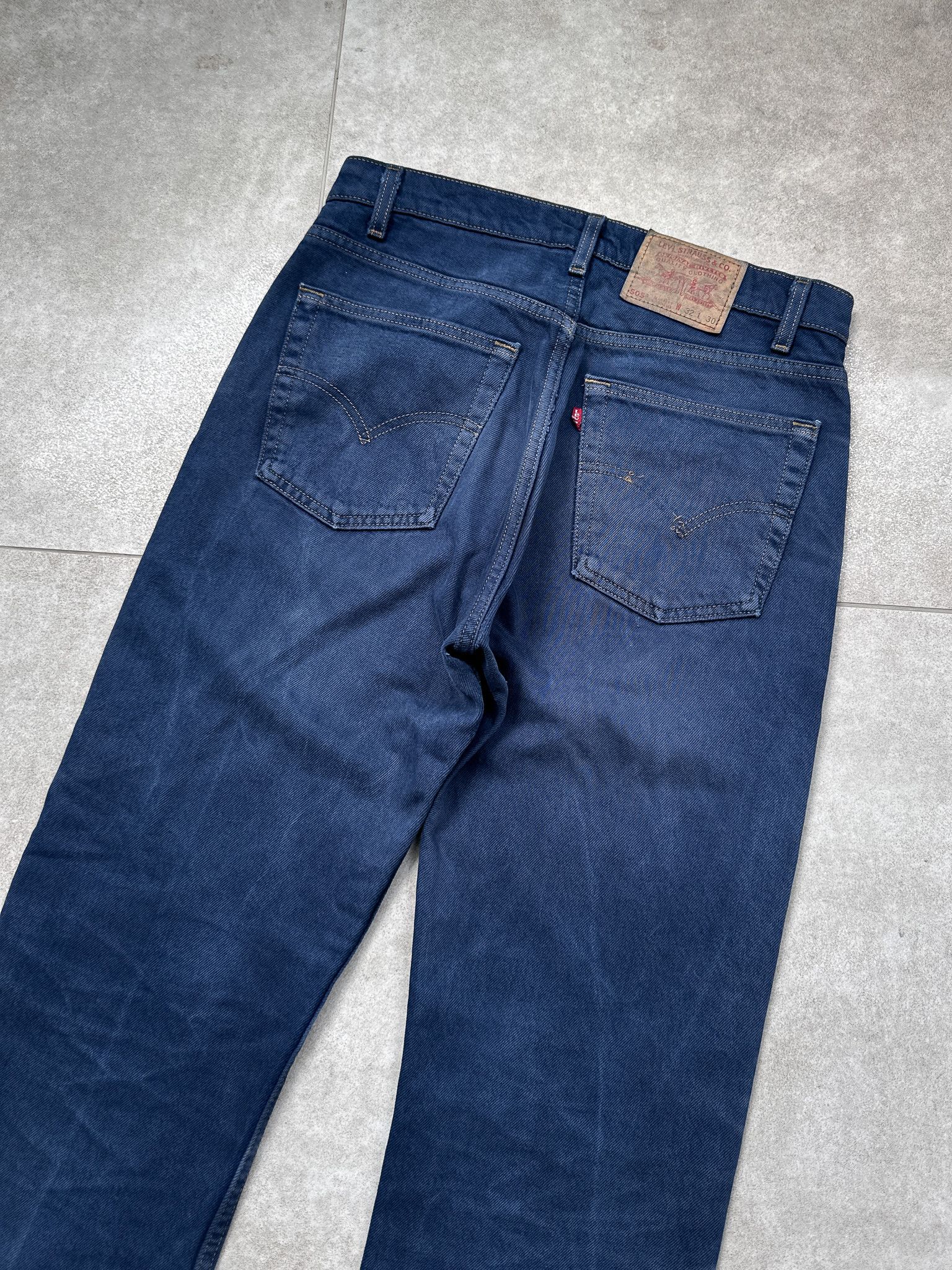 Levi's Vintage Levi's 505 Blue Denim Jeans Size US 32 / EU 48 - 5 Thumbnail