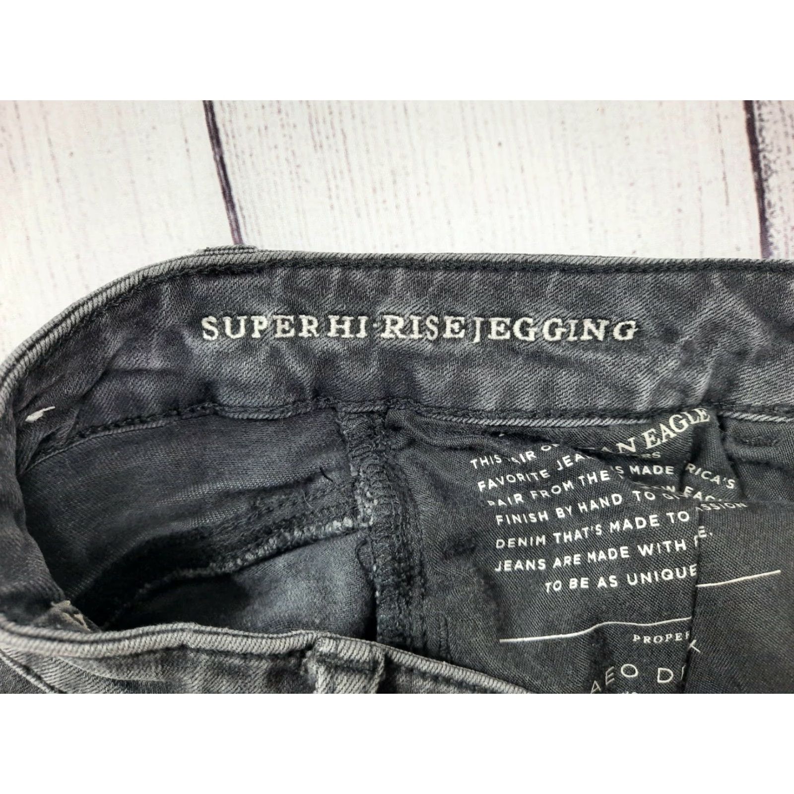 American Eagle Outfitters VINTAGE? No. Size 27" / US 4 / IT 40 - 3 Thumbnail