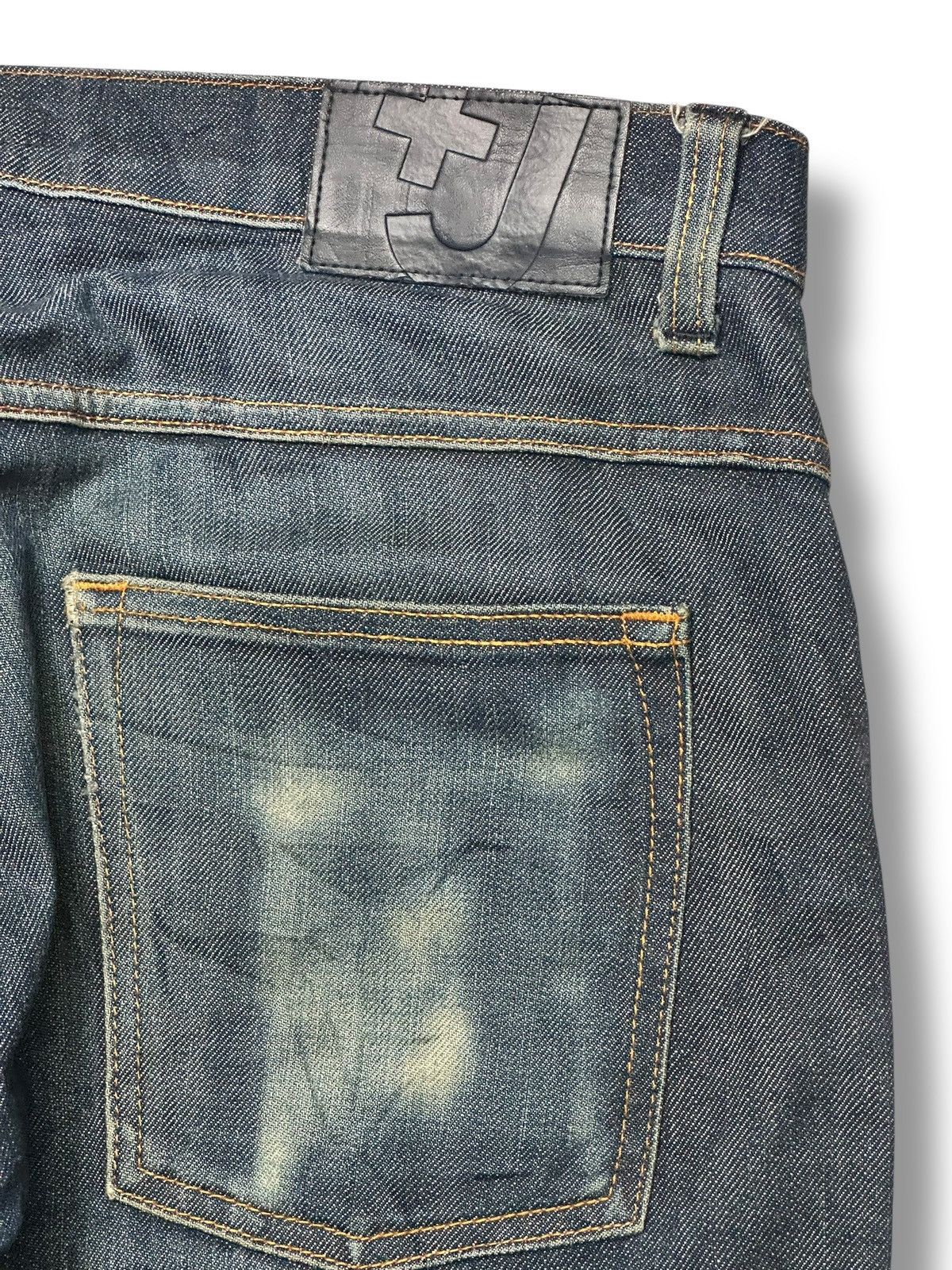 Jil Sander × Uniqlo Uniqlo +J Slim Fit Selvedge Japan Denim Jeans With Faded Size US 34 / EU 50 - 8 Thumbnail