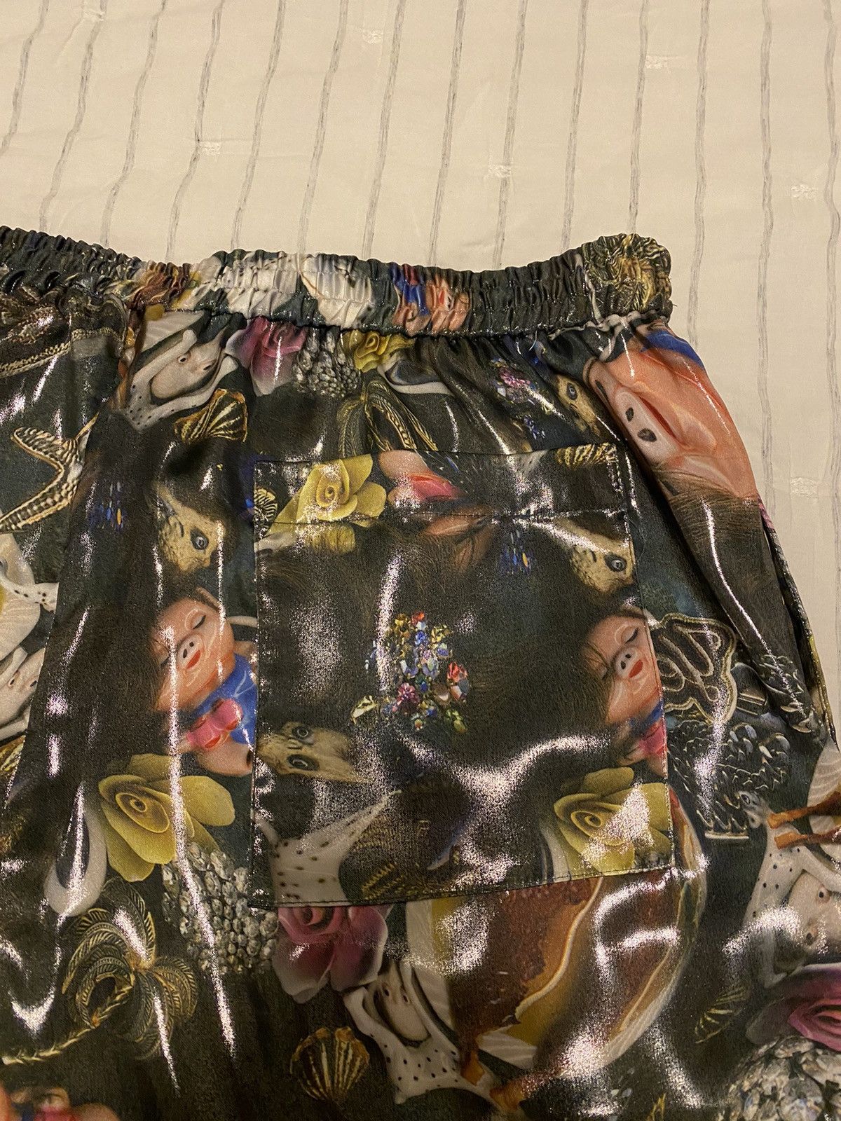 Acne Studios Acne Studios Printed Lamé Shorts 54 NWT Size US 40 / EU 56 - 17 Thumbnail