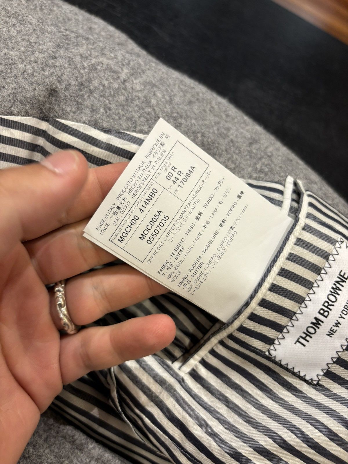 Thom Browne Thom Browne Wool Coat Size US XXS / EU 40 - 5 Thumbnail