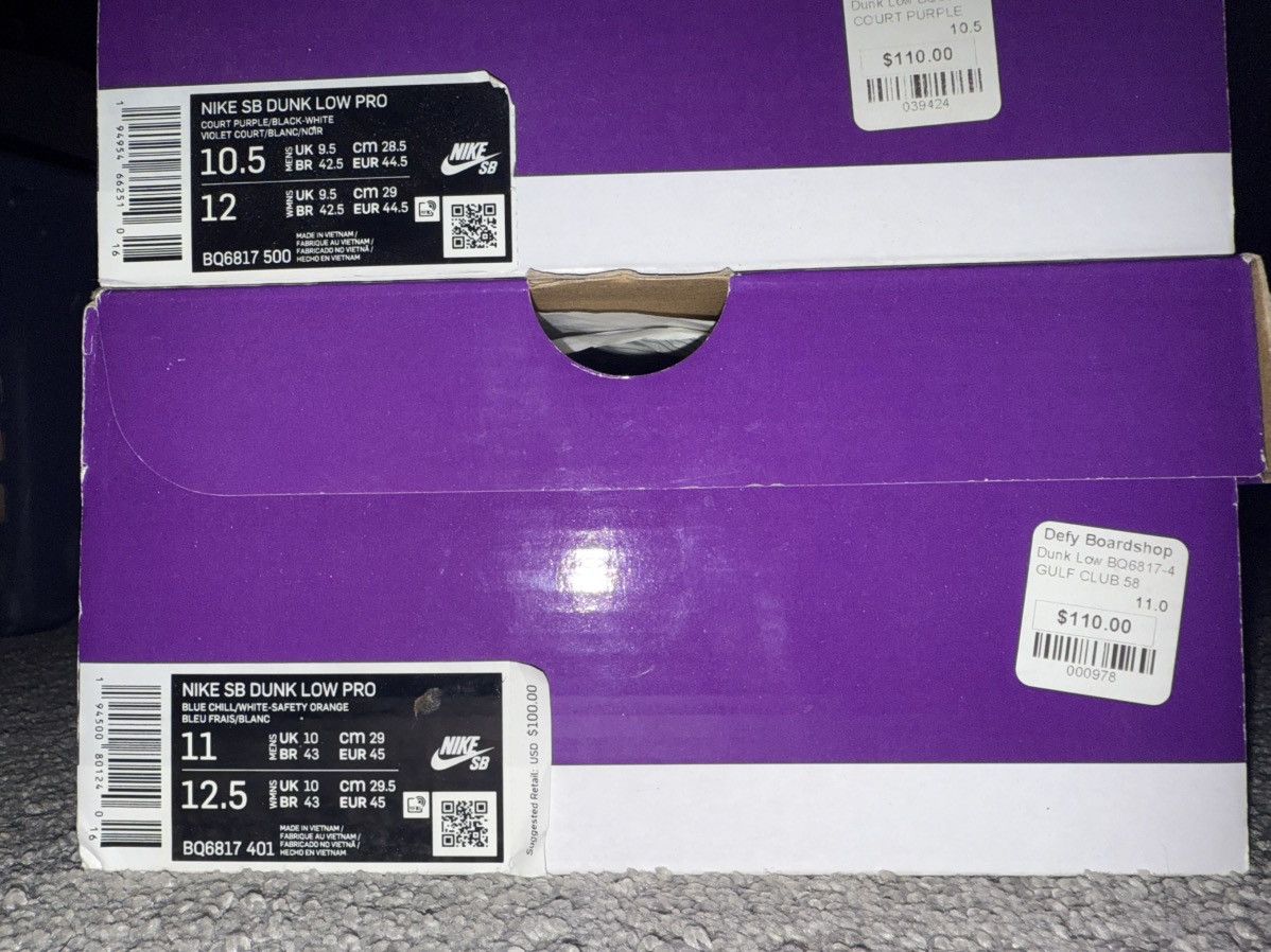 Nike SB Nike SB Dunk Gulf Club 58 Size US 11 / EU 44 - 8 Thumbnail