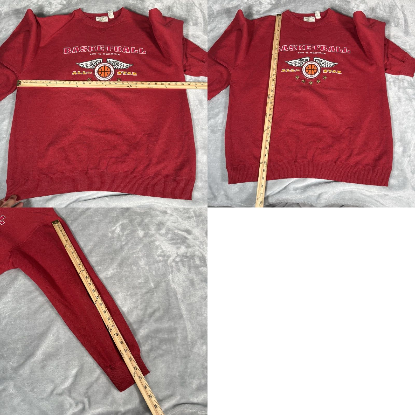 American Eagle Outfitters VINTAGE American Eagle Sweatshirt Mens XL Oversized Red Sweatshirt Size US XL / EU 56 / 4 - 8 Thumbnail