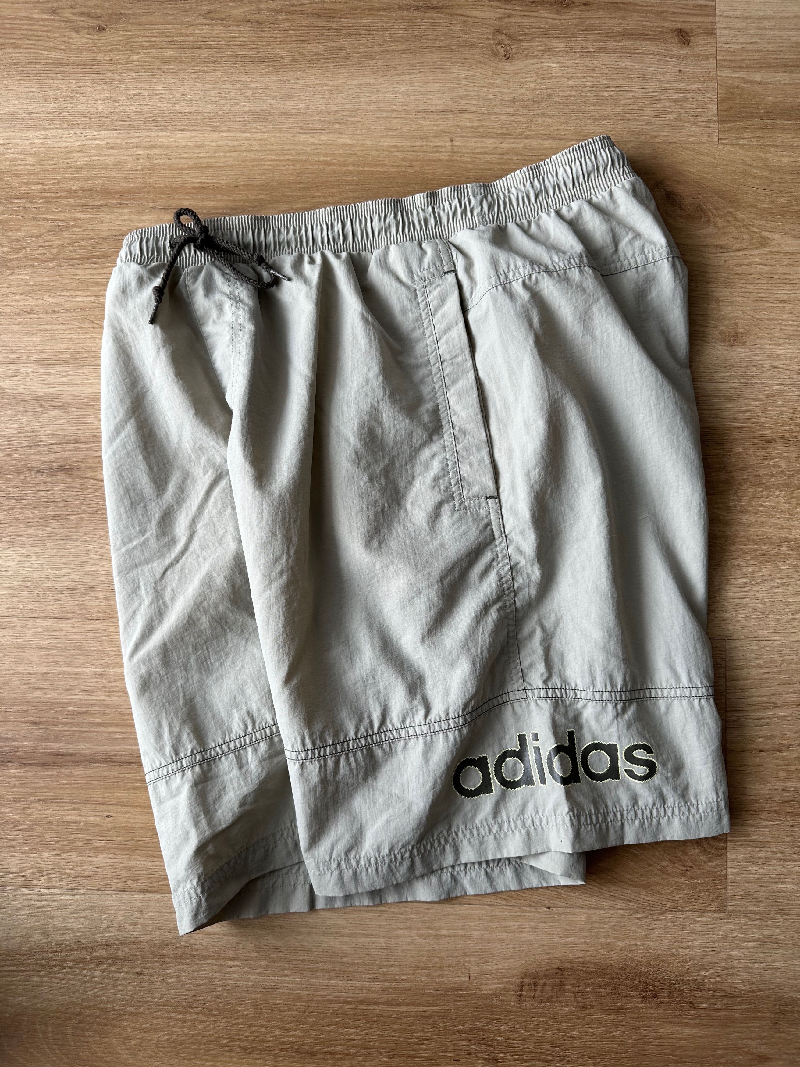 Adidas 00's Adidas swim shorts nylon vintage big logo Size US 32 / EU 48 - 12 Thumbnail