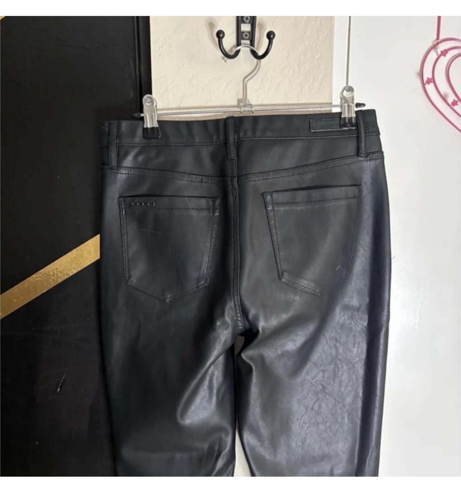 BLANKNYC (BLANKNYC) Black Leather Pants Size 28" / US 6 / IT 42 - 5 Thumbnail