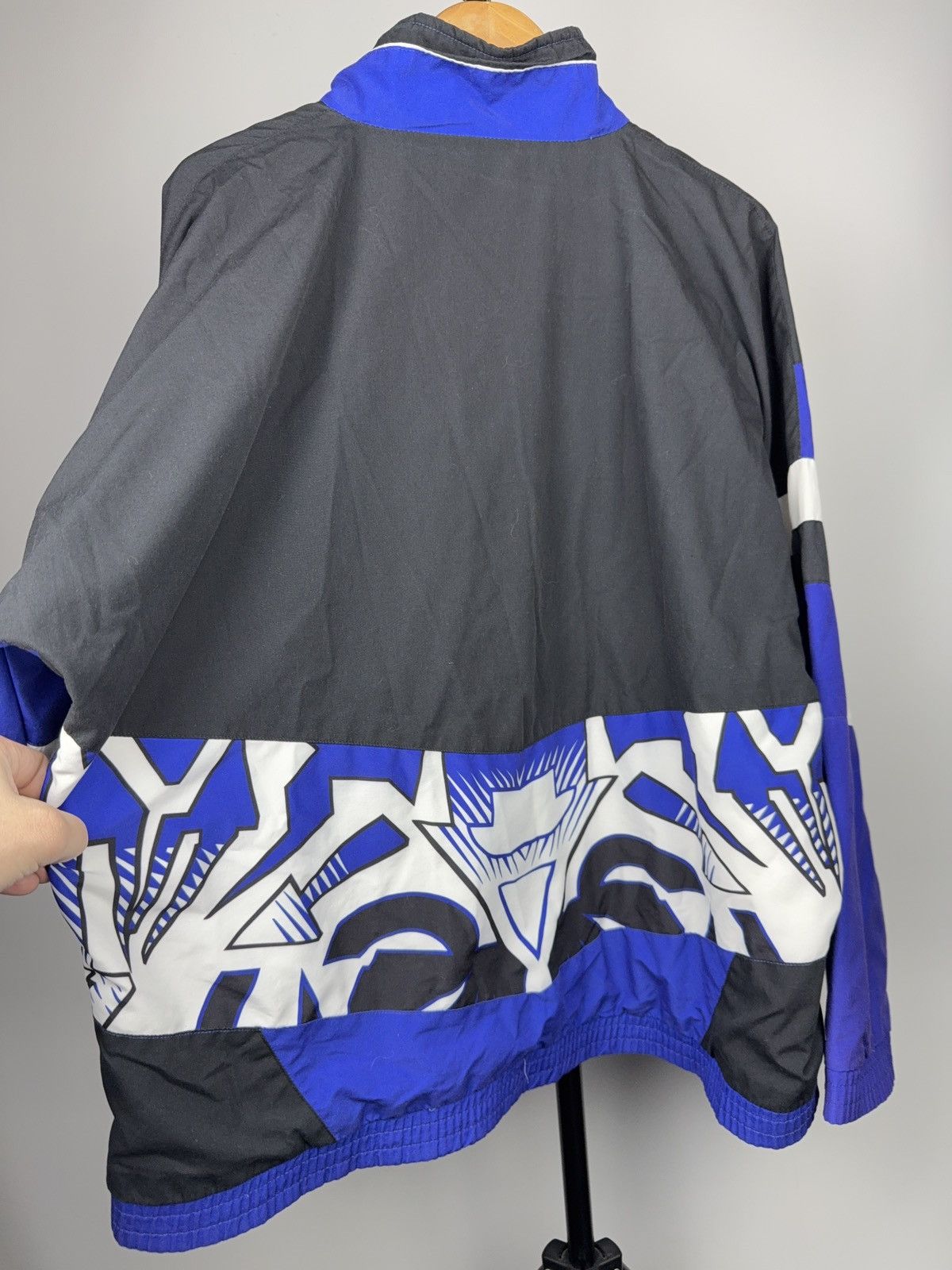 Vintage Vintage 90s JAKO Graphic Track Jacket Bold Logo Blue Size US L / EU 52-54 / 3 - 15 Thumbnail