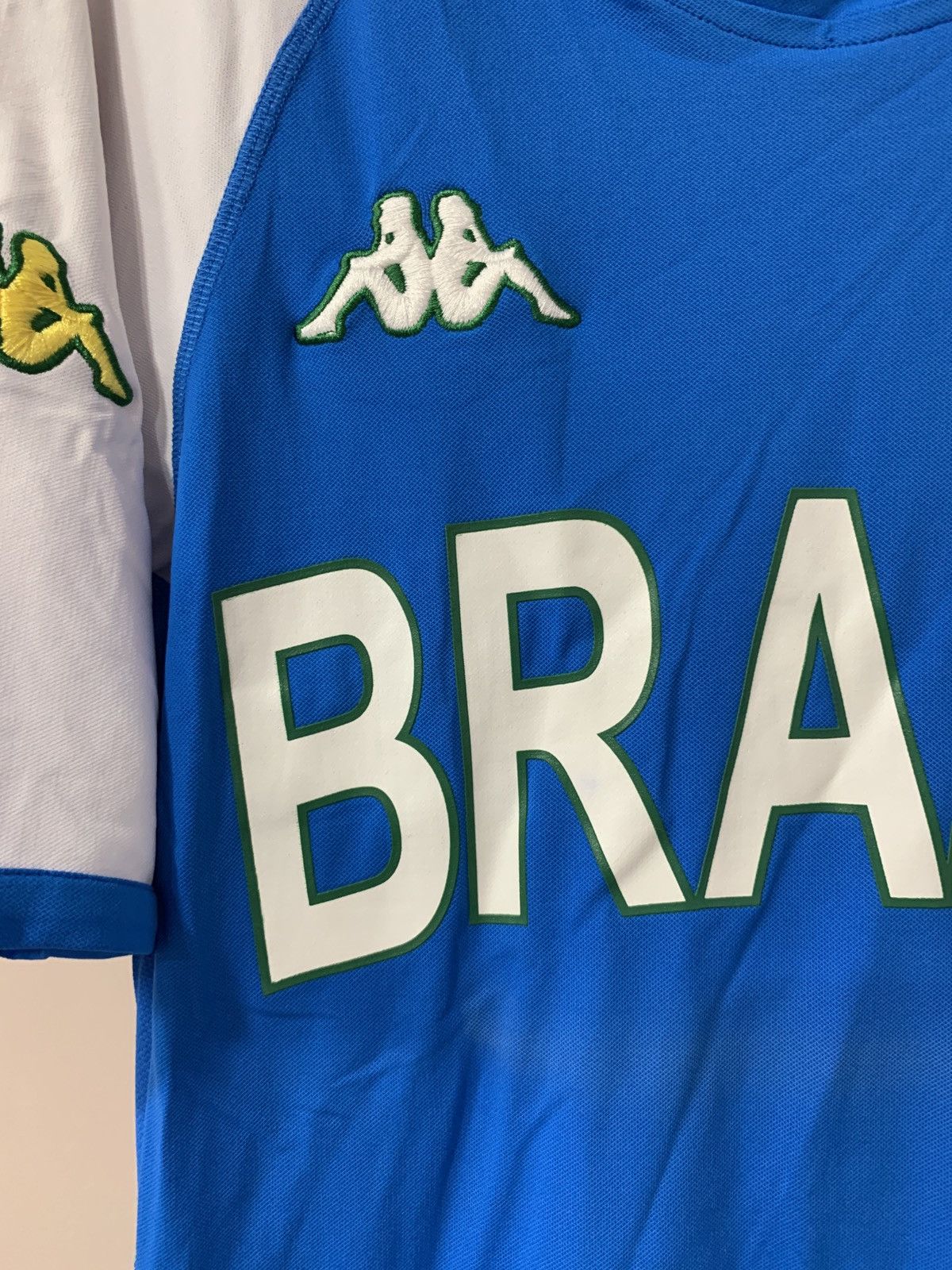 Brazil Vintage Football Shirt Kappa Soccer Jersey Retro Sz M