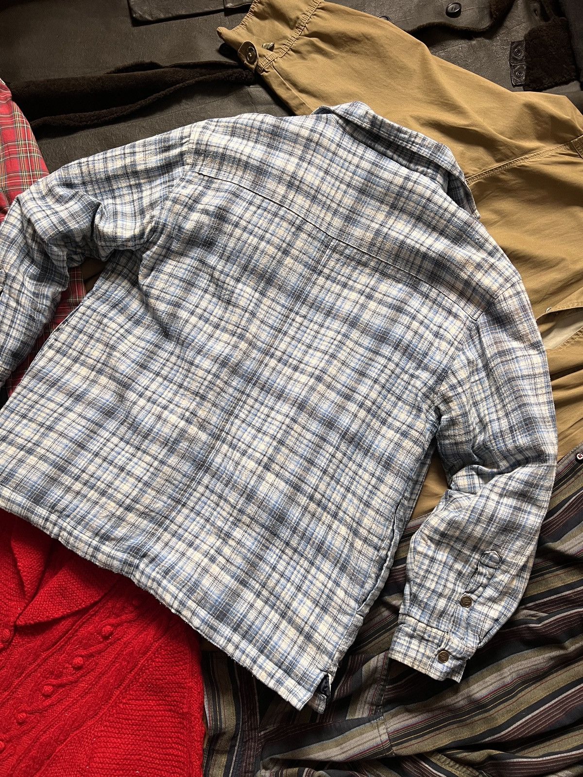 Dickies Vintage Dickies Overshirt Winter Jacket 90s Skating Striped Size US M / EU 48-50 / 2 - 6 Thumbnail