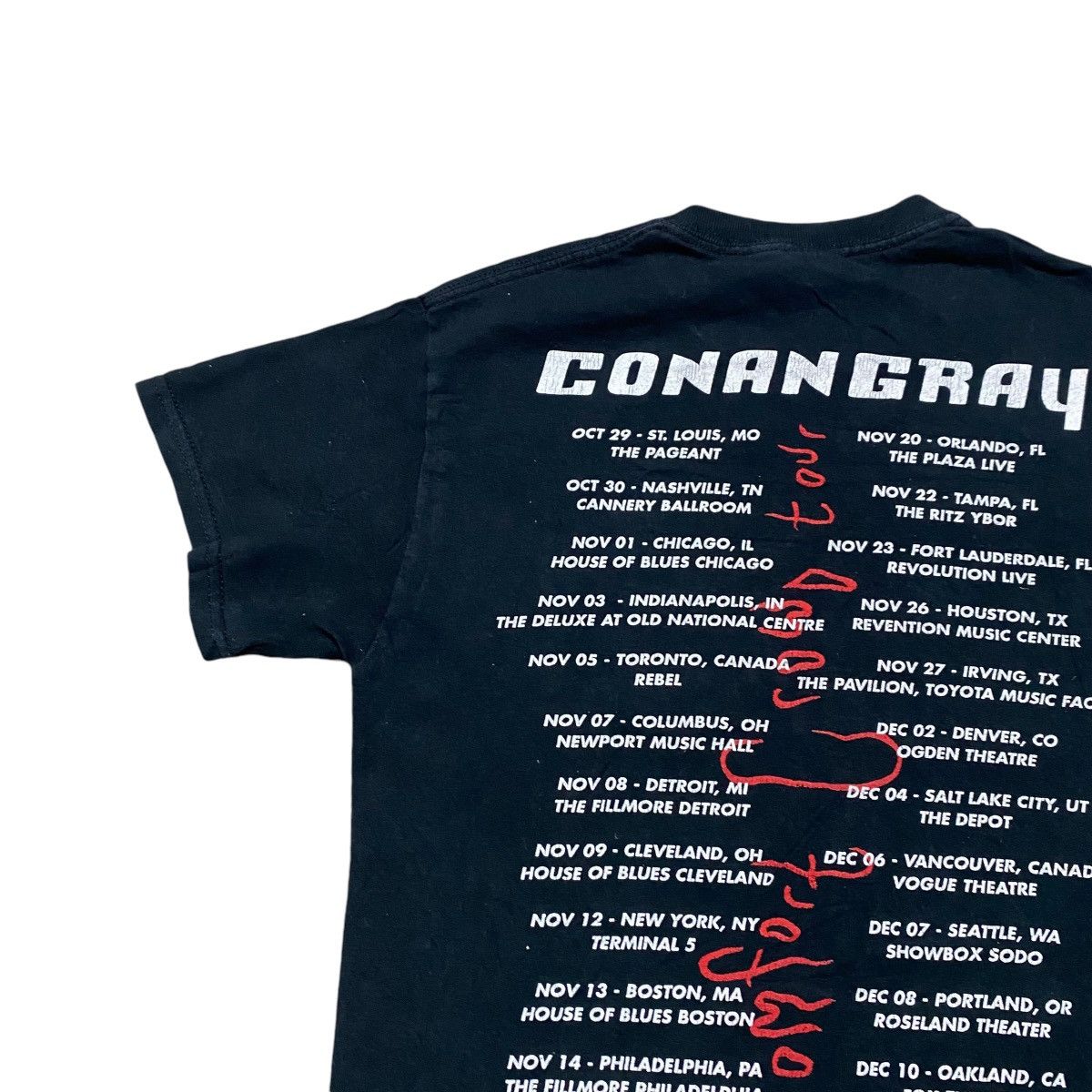 Band Tees Conan Gray The Comfort Crowd Tour 19/20 Merch Size US S / EU 44-46 / 1 - 6 Thumbnail