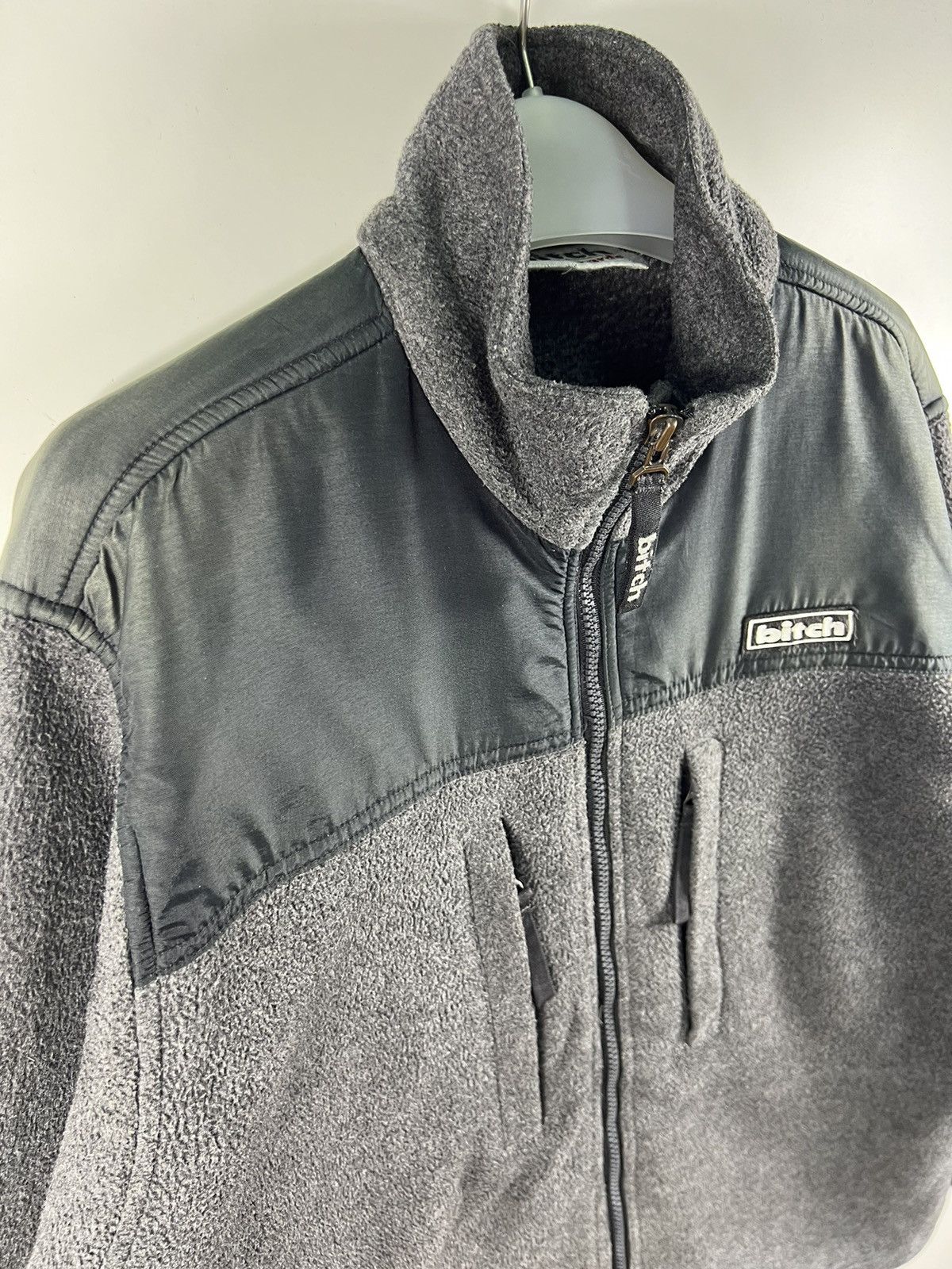 Sex Skateboards 🔥 BITCH SKATEBOARDS Sunfaded Fleece Light Jacket - L Size US M / EU 48-50 / 2 - 8 Thumbnail