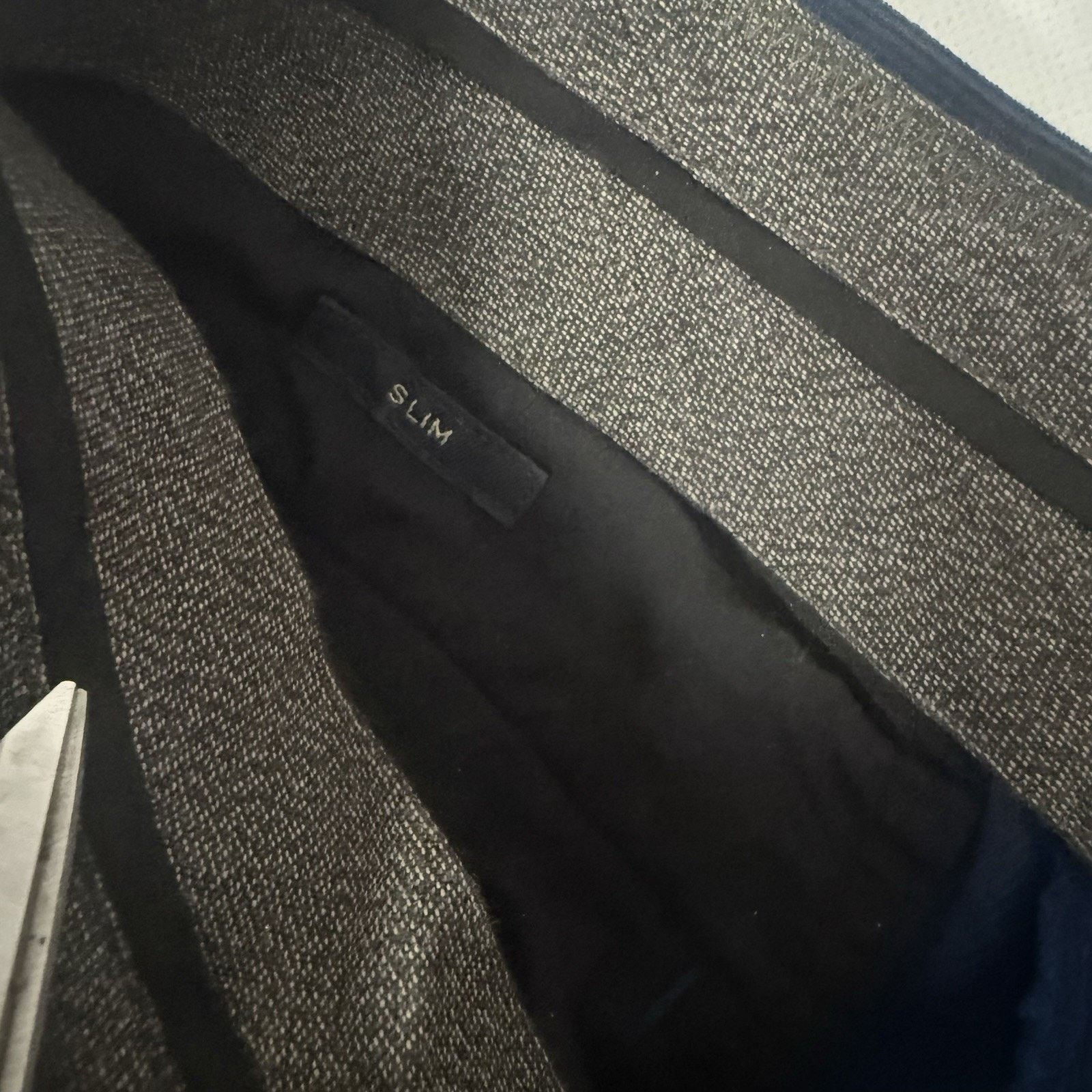 J.Crew J Crew Bowery Corduroy Pant Blue Slim Career Office Preppy Size US 32 / EU 48 - 4 Thumbnail