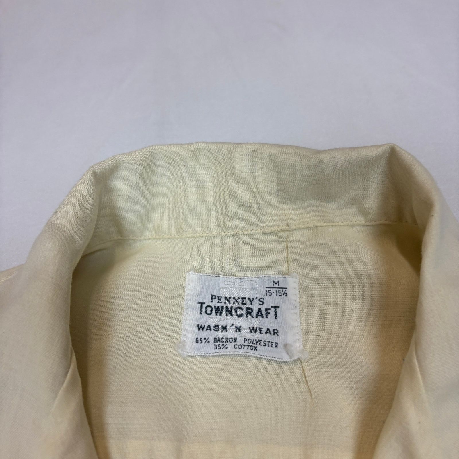 JCPenney × Vintage Vintage 50s Penney's Towncraft Loop Collar Button Up Men's M Size US M / EU 48-50 / 2 - 4 Thumbnail