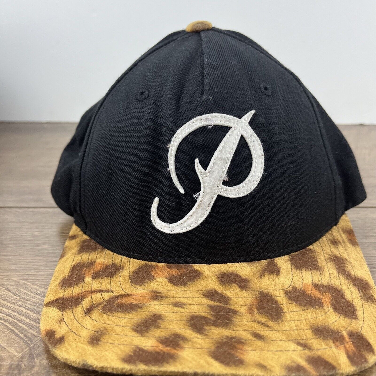 Starter P Starter Hat Black Cap Hat Adjustable Hat Black Adult Hat Size ONE SIZE - 9 Thumbnail