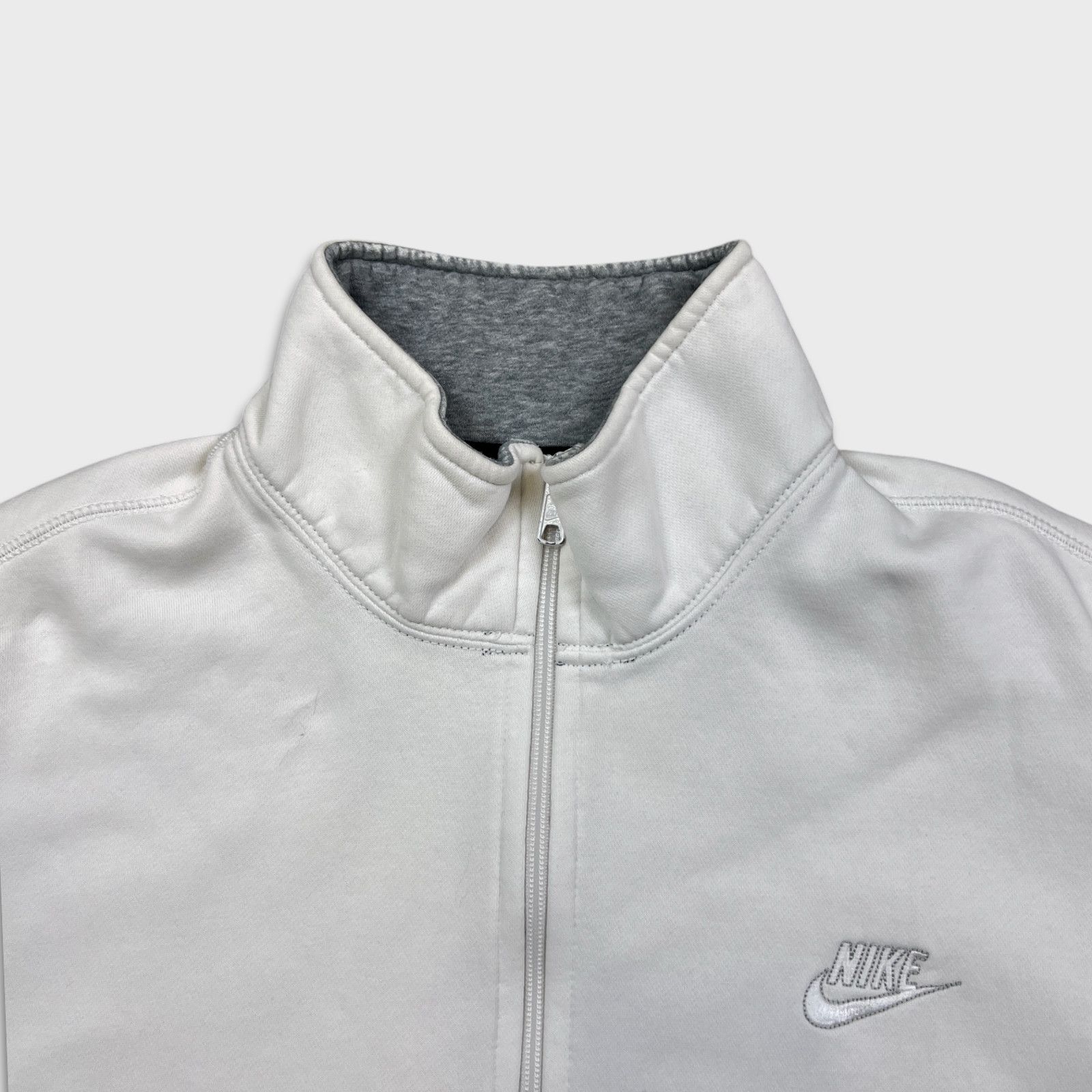 Nike × Vintage Nike Sportswear Sweatshirt 2XL Swoosh Full Zip Fleece Jacket Size US XXL / EU 58 / 5 - 2 Thumbnail