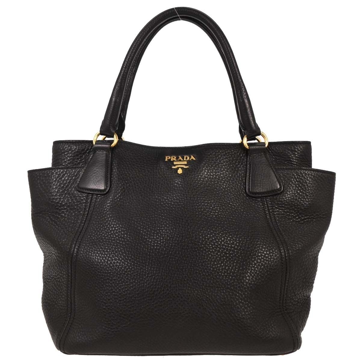 Prada Prada Side Pocket Convertible Tote Vitello Daino Size ONE SIZE - 1 Thumbnail