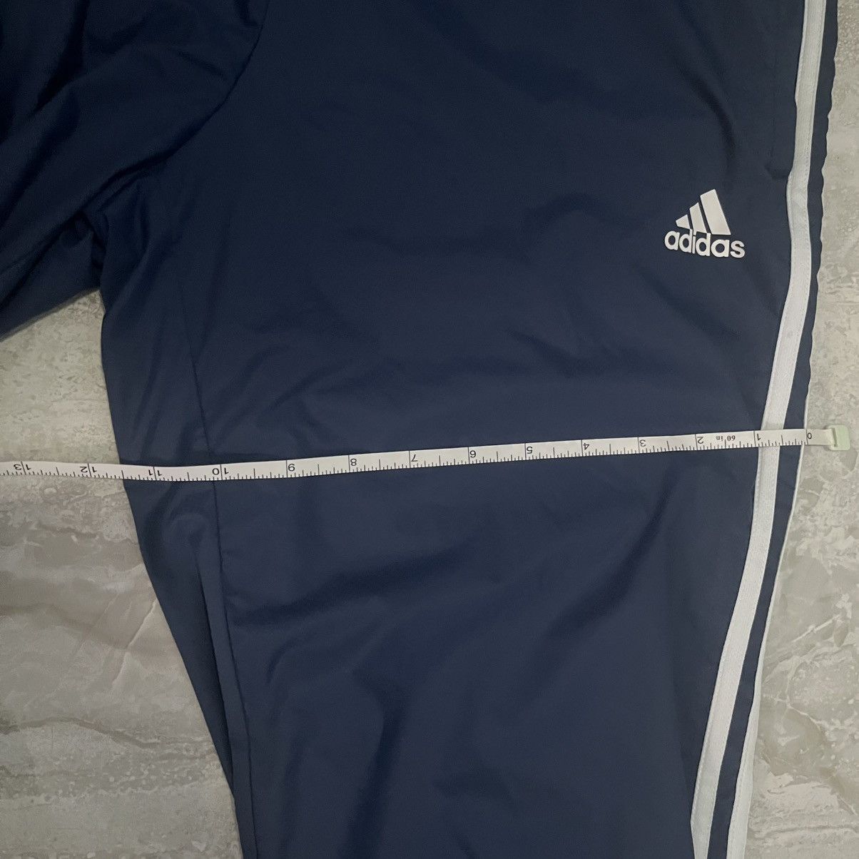 Adidas Adidas Navy Blue Track-pant Size US 29 - 9 Thumbnail