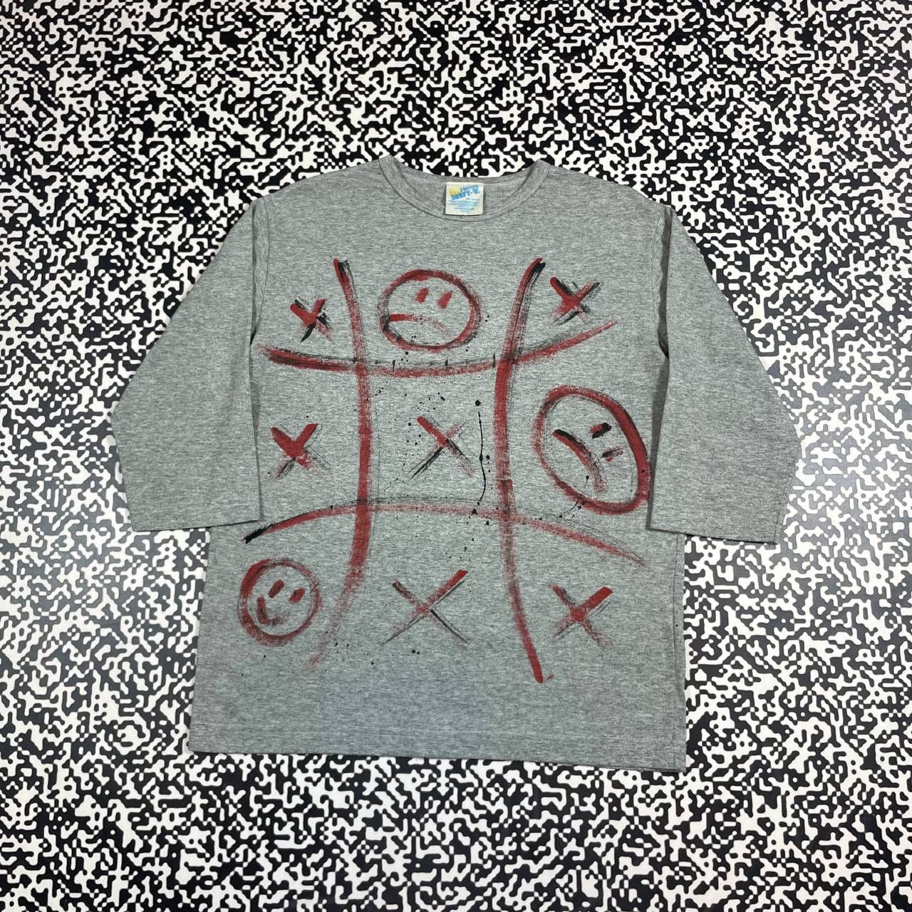 Vintage Vintage Y2K Japanese Art Retro Longsleeve 90s Humor Style Size M / US 6-8 / IT 42-44 - 2 Thumbnail