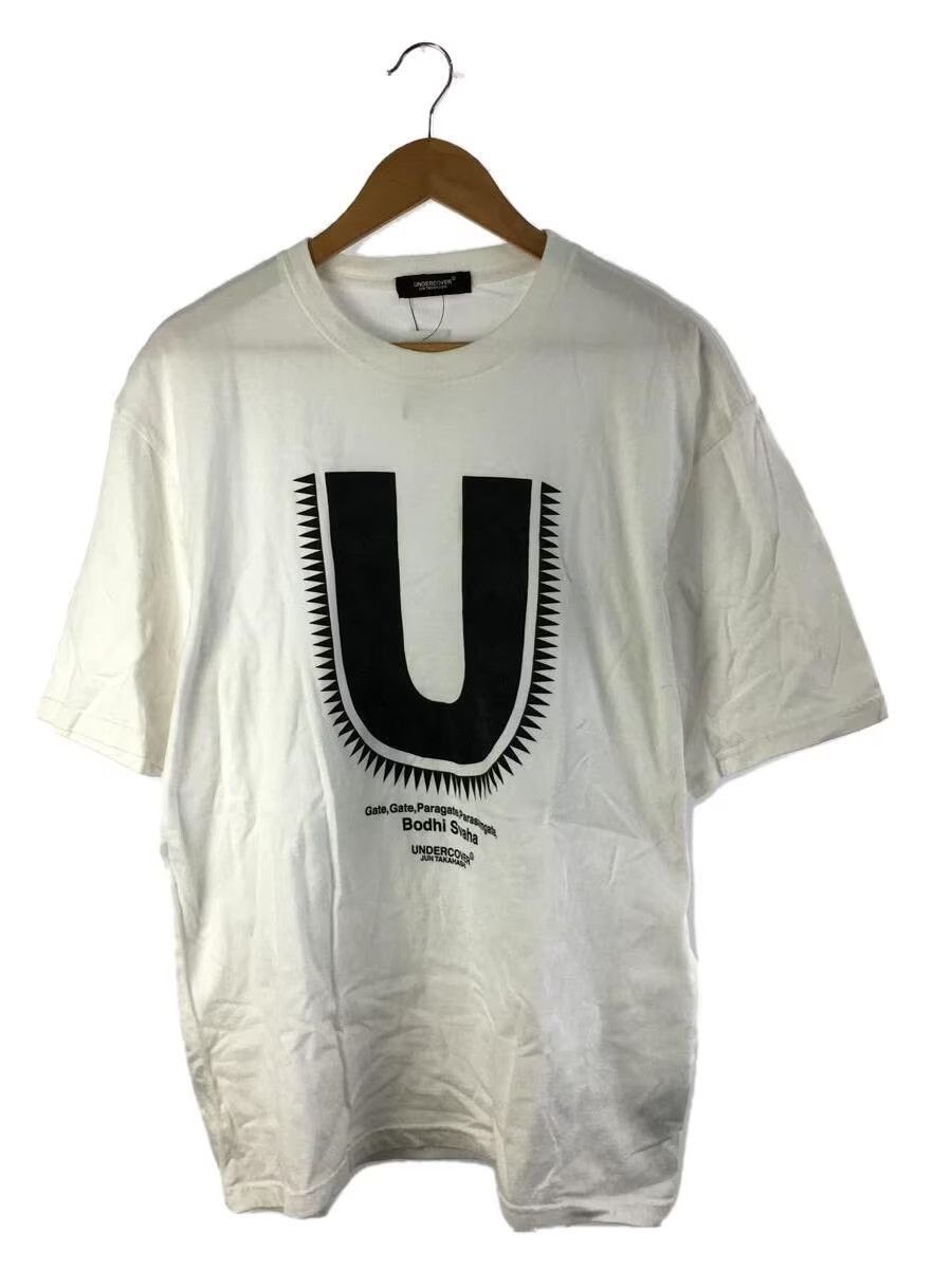 image of Undercover Giz Logo Tee in White, Men's (Size 2XL)