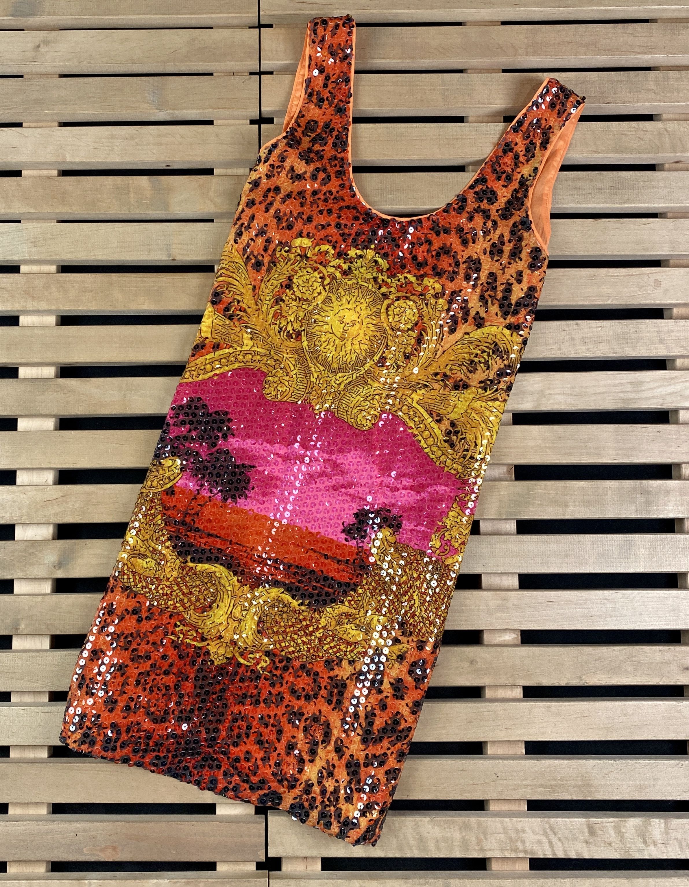 H&M × Versace Womens Sleeveless Dress Versace x H&M Size EU 36 Polyester Size XS / US 0-2 / IT 36-38 - 1 Thumbnail