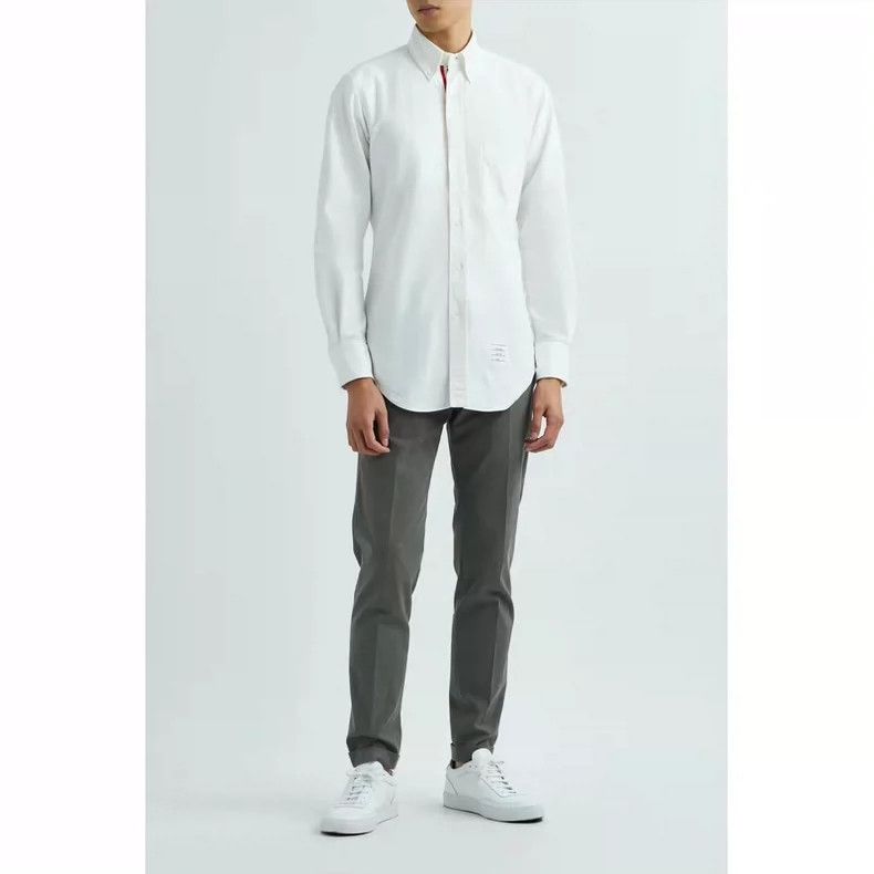 Thom Browne Thom Browne collar striped shirt Size L / US 10 / IT 46 - 7 Thumbnail