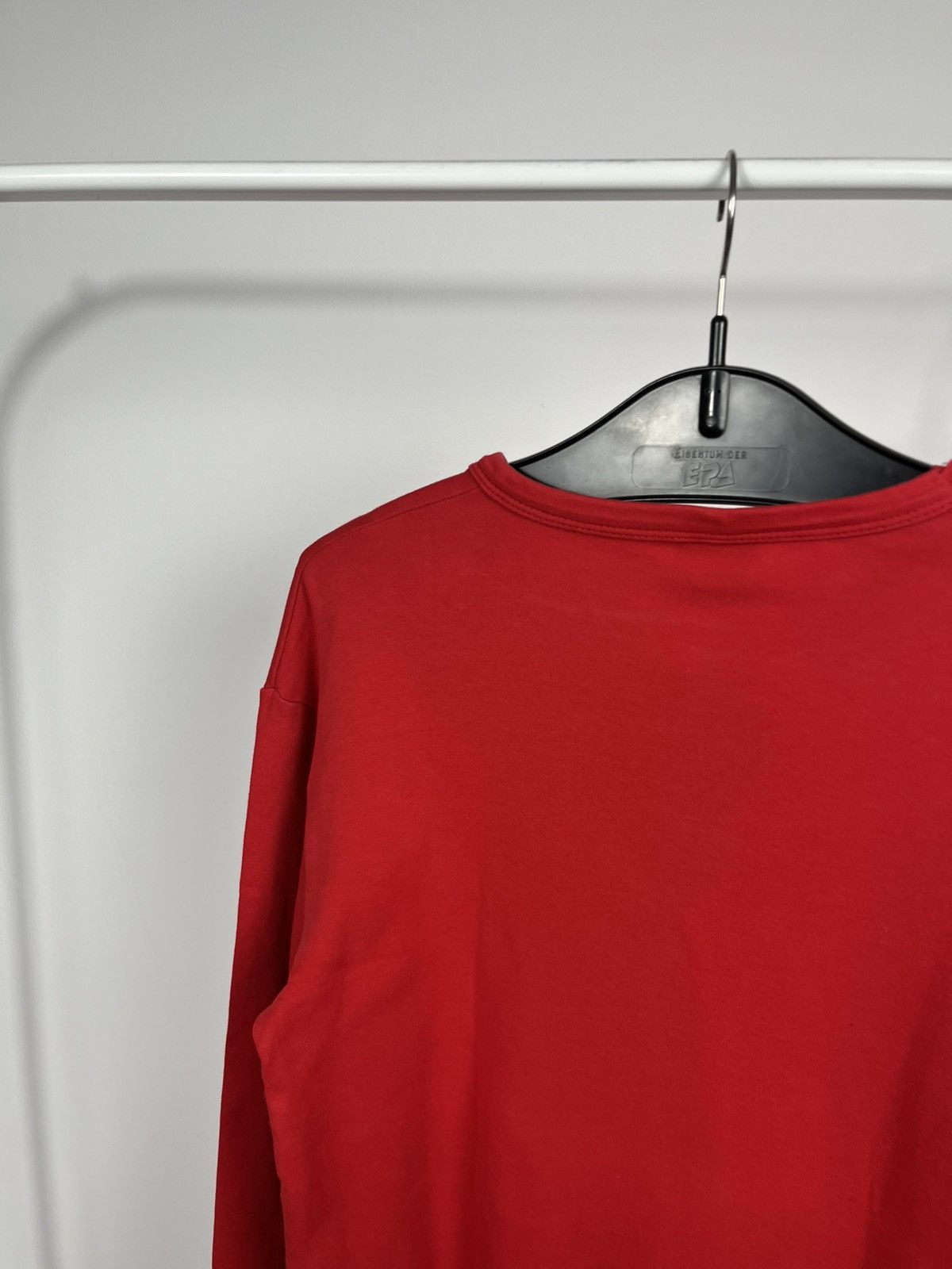 Diesel Diesel Mens Red Long Sleeve Logo Shirt XL Casual Streetwear Size US XL / EU 56 / 4 - 15 Thumbnail