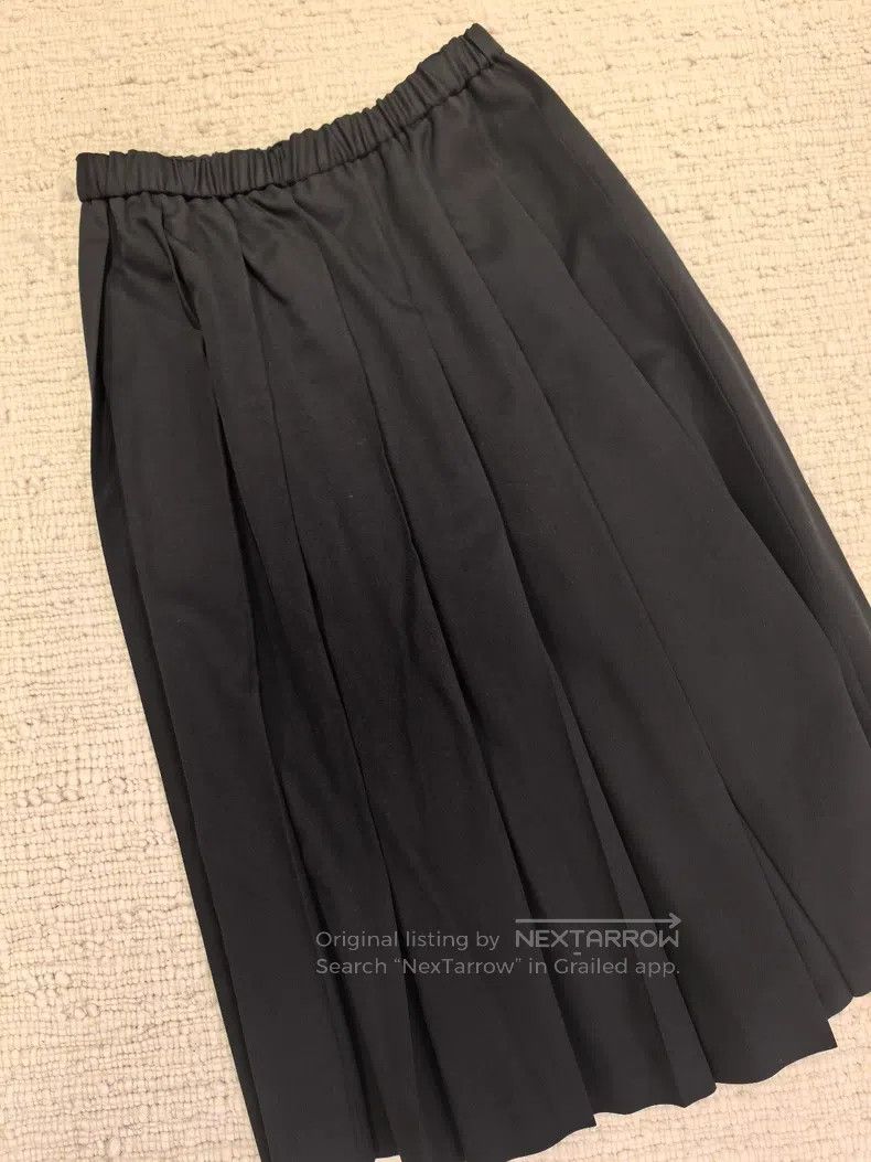 Comme des Garcons Comme Des Garcons size M Wool Pleated Skirt Size 23" - 1 Thumbnail