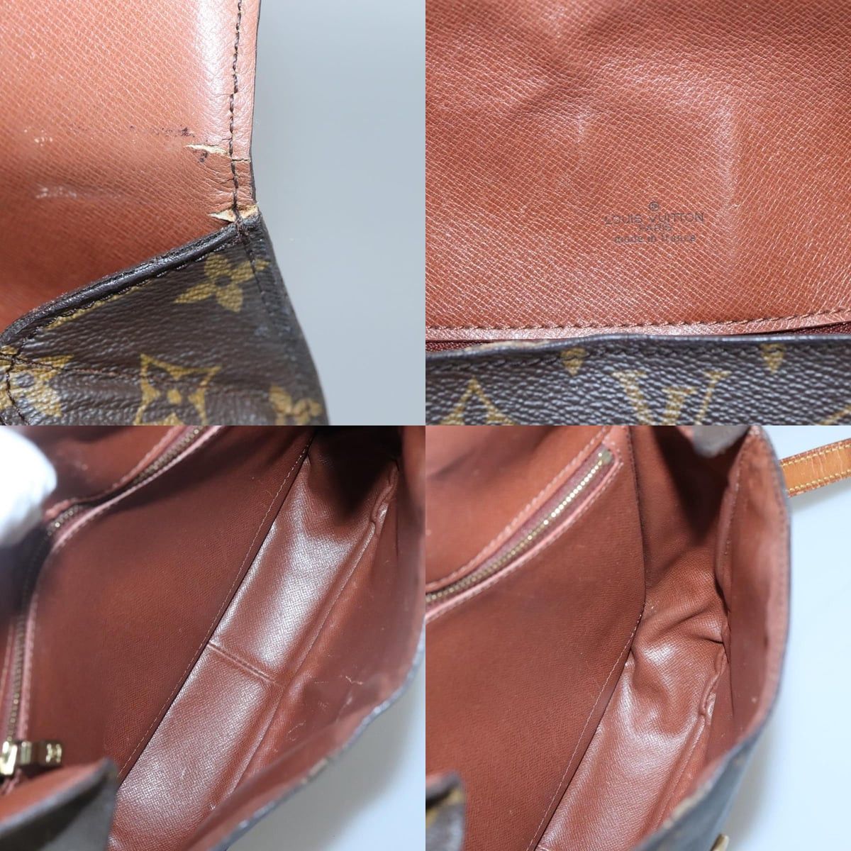 Louis Vuitton LOUIS VUITTON Monogram Saint Cloud GM Shoulder Bag M51242 Size ONE SIZE - 12 Thumbnail