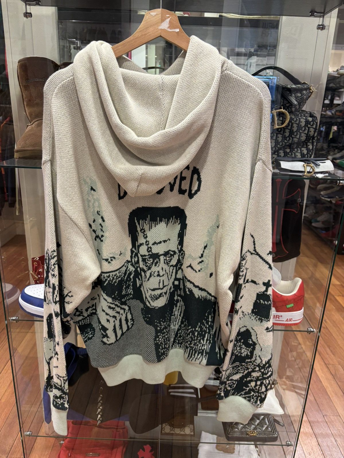 Kapital Kapital Be Loved Frankenstein Knit Hoodie Size US L / EU 52-54 / 3 - 2 Thumbnail