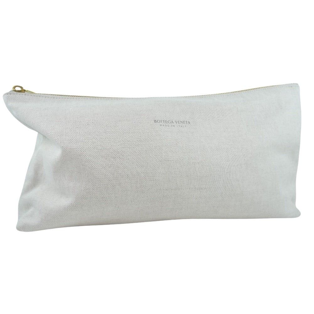 Bottega Veneta Bag-In-Bag Beige Canvas Clutch Bag (Pre-Owned) Size ONE SIZE - 1 Thumbnail