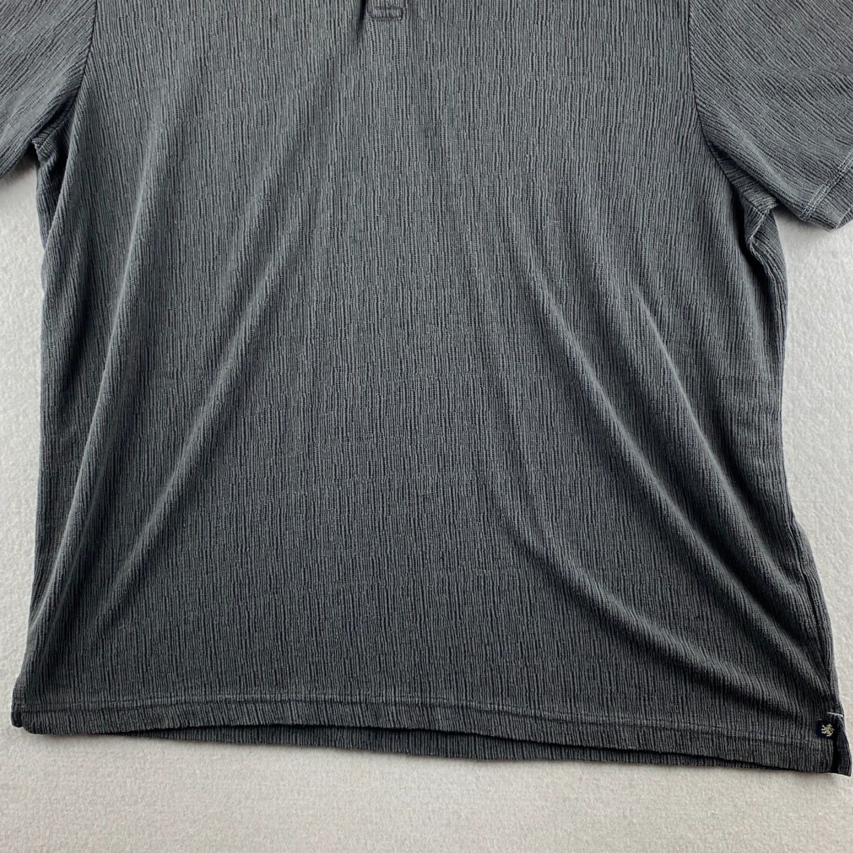 Nat Nast Nat Nast Polo Shirt Mens XL Gray Modal Collared Short Sleeve Casual Comfort Shirt Size US XL / EU 56 / 4 - 3 Thumbnail
