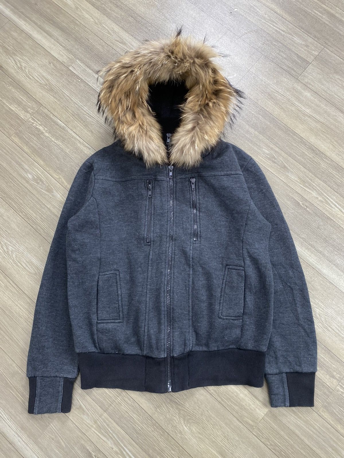 Beauty Beast 2000s Japanese Ifsixwasnine Lgb Multizipper Fur Hoodie Y2K Size US S / EU 44-46 / 1 - 3 Thumbnail