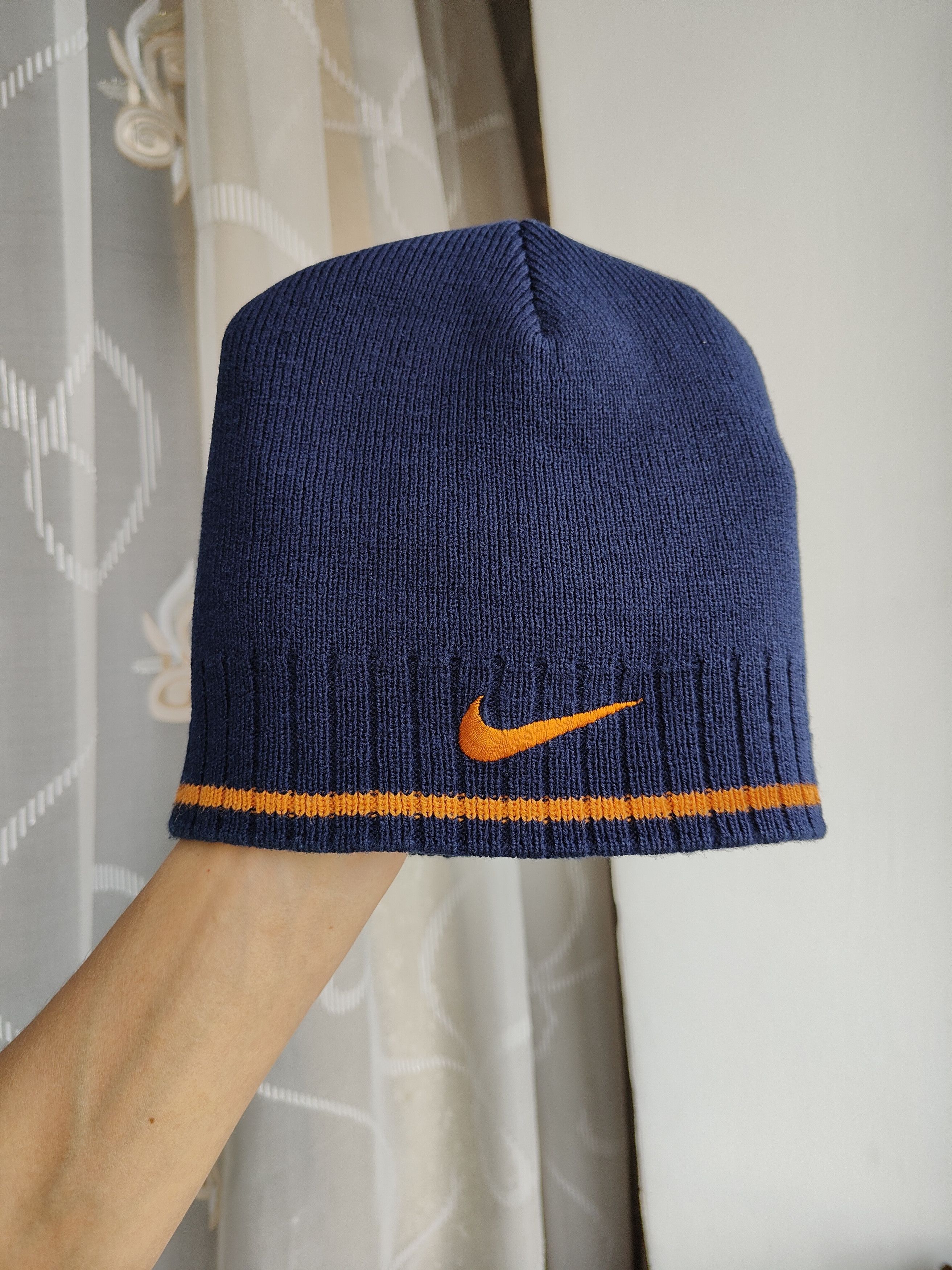 Nike Vintage Y2K Nike Beanie Hat Size ONE SIZE - 7 Thumbnail