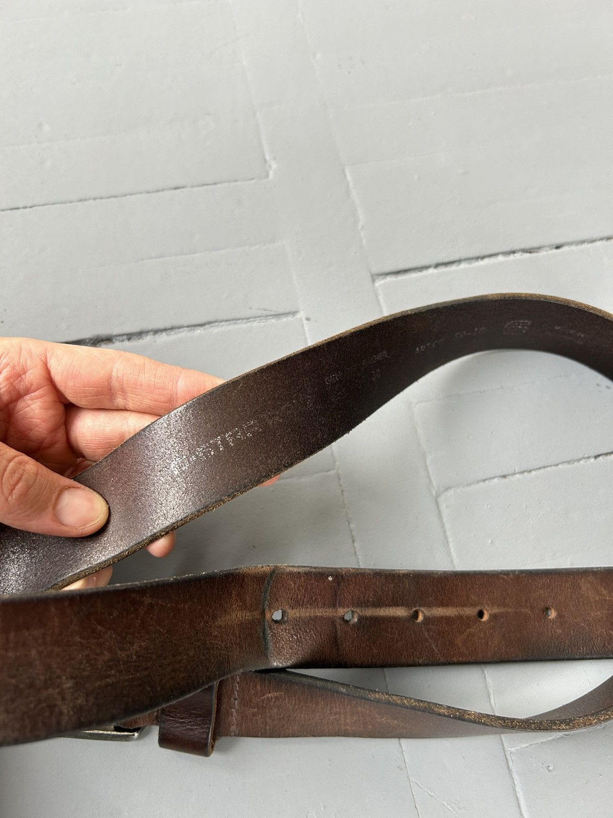G-Star G Star leather belt vintage Size ONE SIZE - 6 Thumbnail
