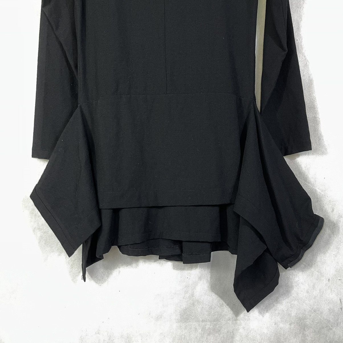 Issey Miyake × Zucca Rare! Zucca by Issey Miyake Asymmetrical Wool Mini Dress Size M / US 6-8 / IT 42-44 - 9 Thumbnail