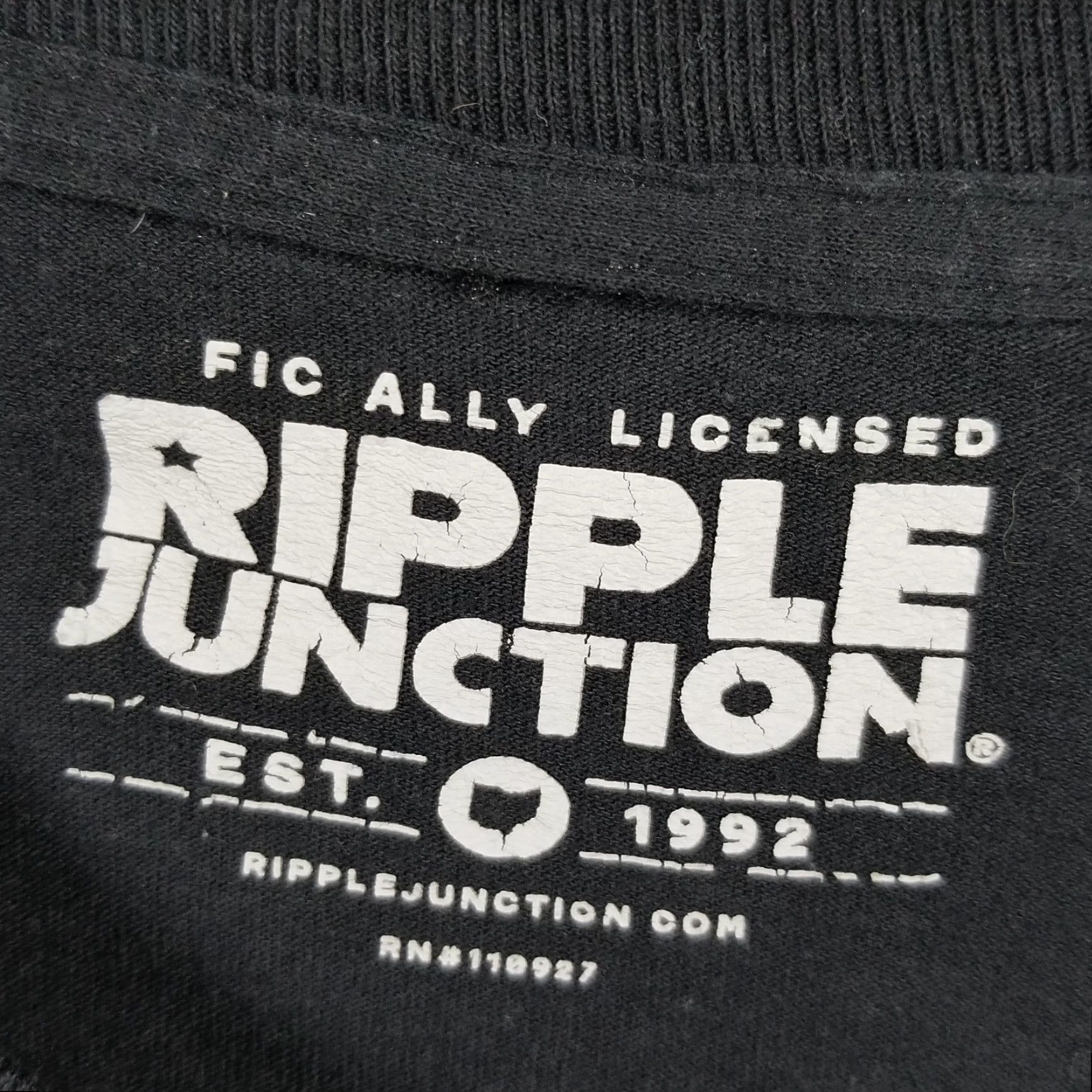 Ripple Junction VINTAGE Ripple Junction Aaliyah T-Shirt Men 3XL Music Retro Cotton Black Short Sleeve Size US XXL / EU 58 / 5 - 3 Thumbnail