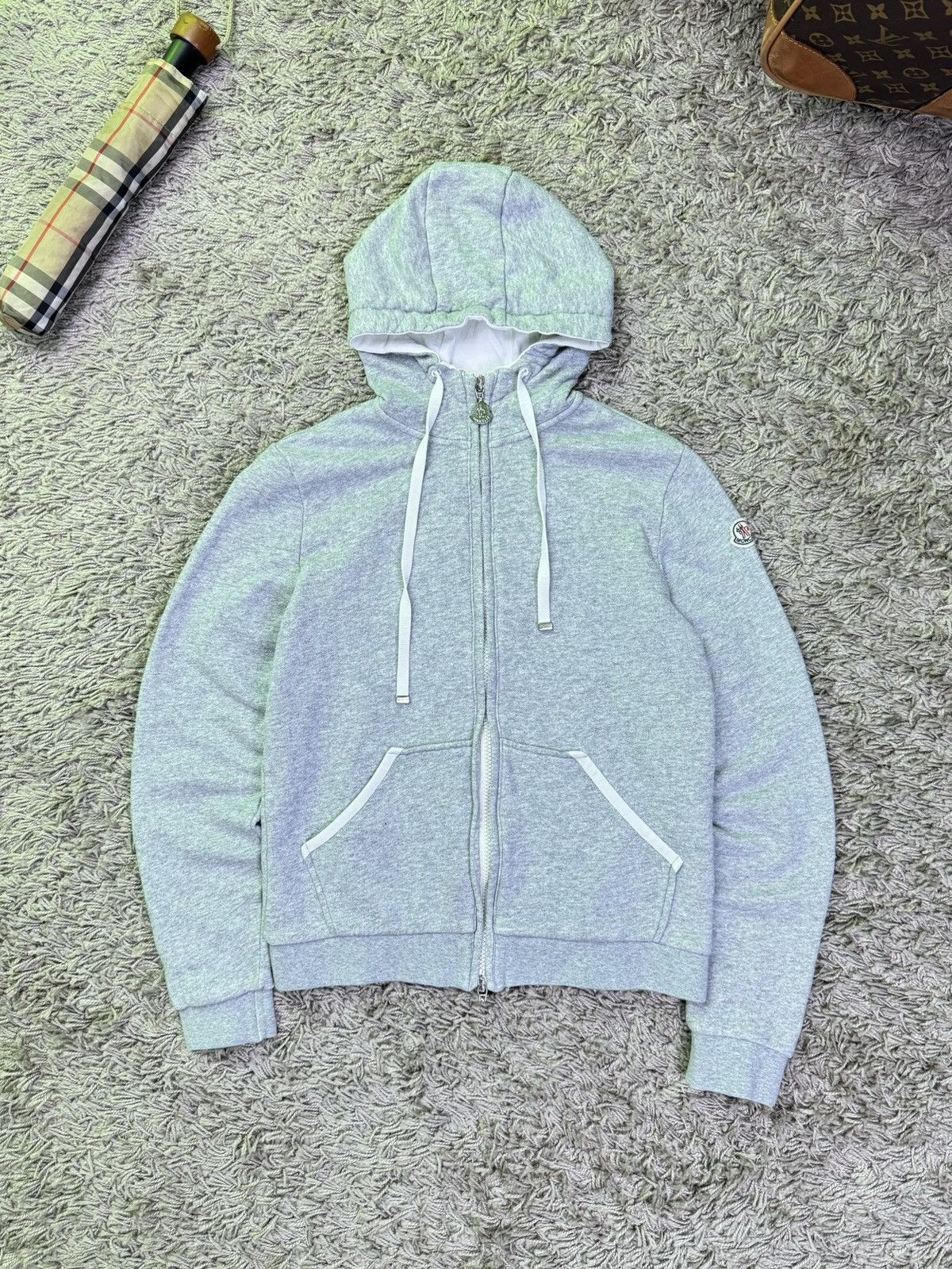 Moncler Zip hoodie Moncler y2k original casual luxury item Size S / US 4 / IT 40 - 1 Thumbnail