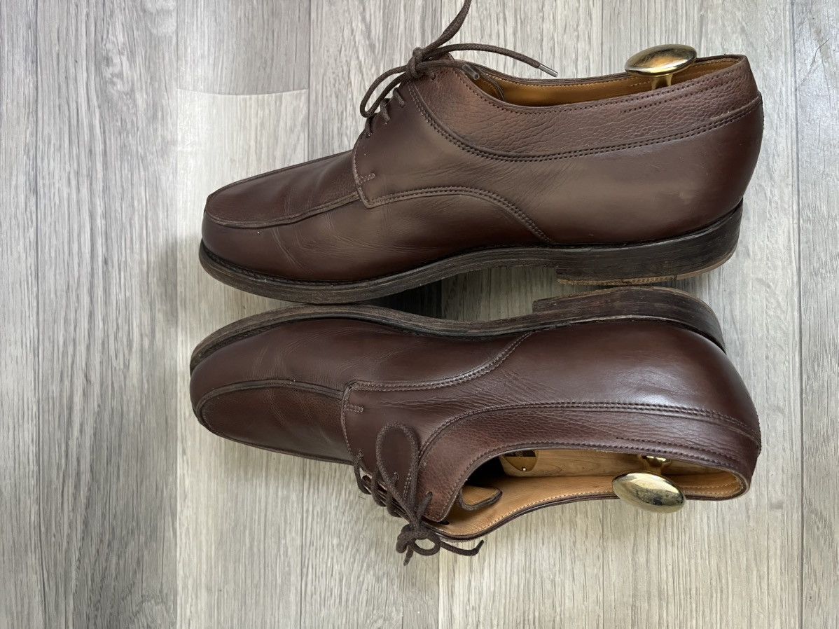 John Lobb John lobb brown pebble grain derby leather shoes Size US 9.5 / EU 42-43 - 7 Thumbnail