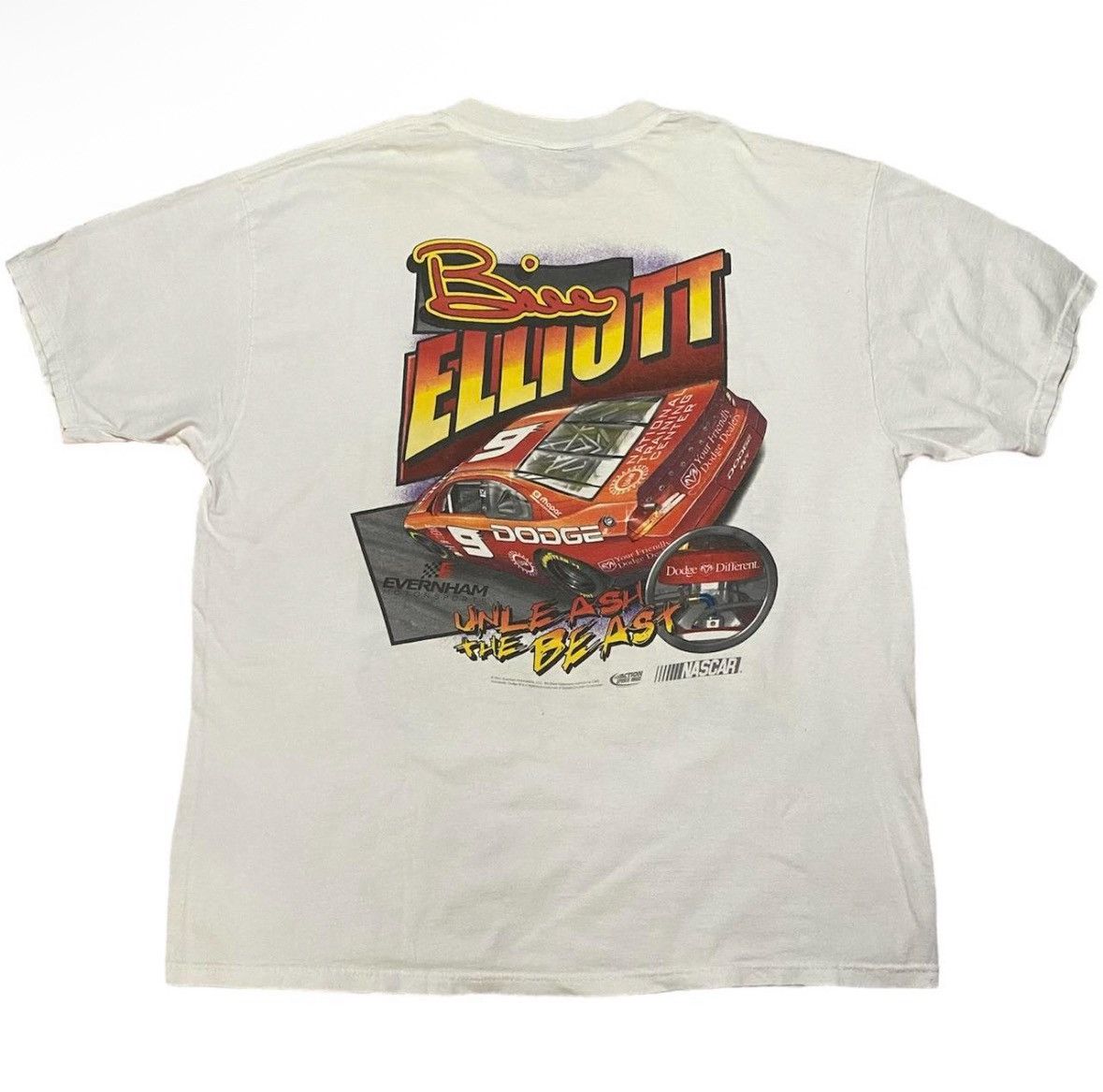 Chase Authentics Vintage Bill Elliot “Power Driven” Tee Size US XXL / EU 58 / 5 - 1 Thumbnail