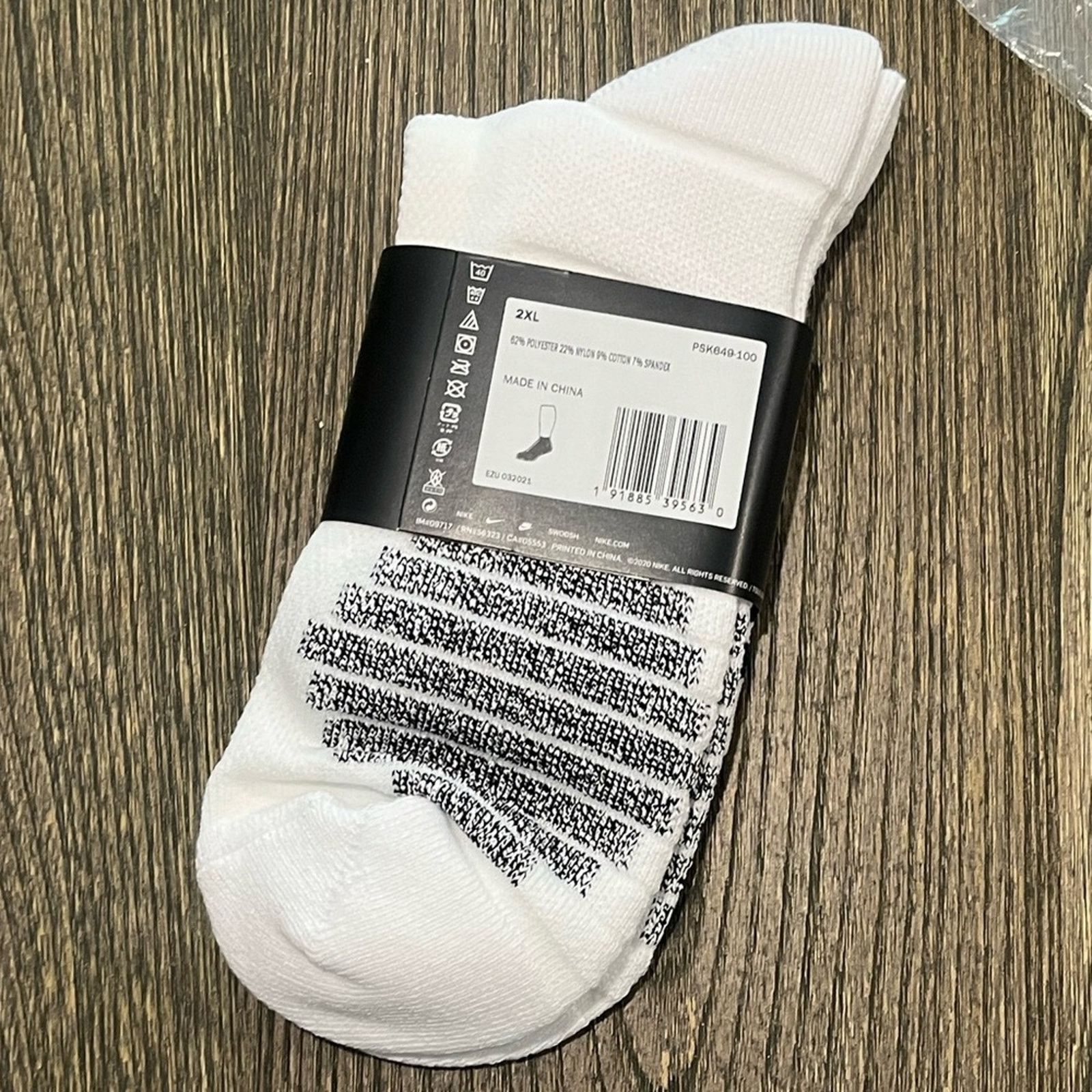 Nike NWT Nike Mens Swoosh NBA Authentic Team Issued Ankle Socks Size ONE SIZE - 6 Thumbnail