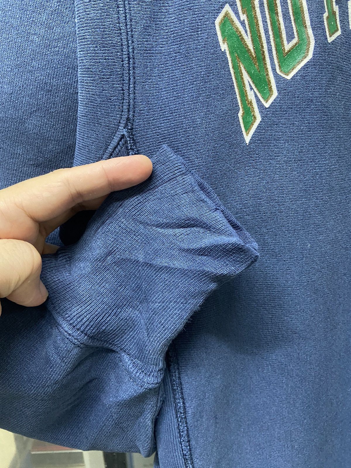 Champion Vintage Champion Notre Dame Reverse wave Sweashirt Size US S / EU 44-46 / 1 - 11 Thumbnail