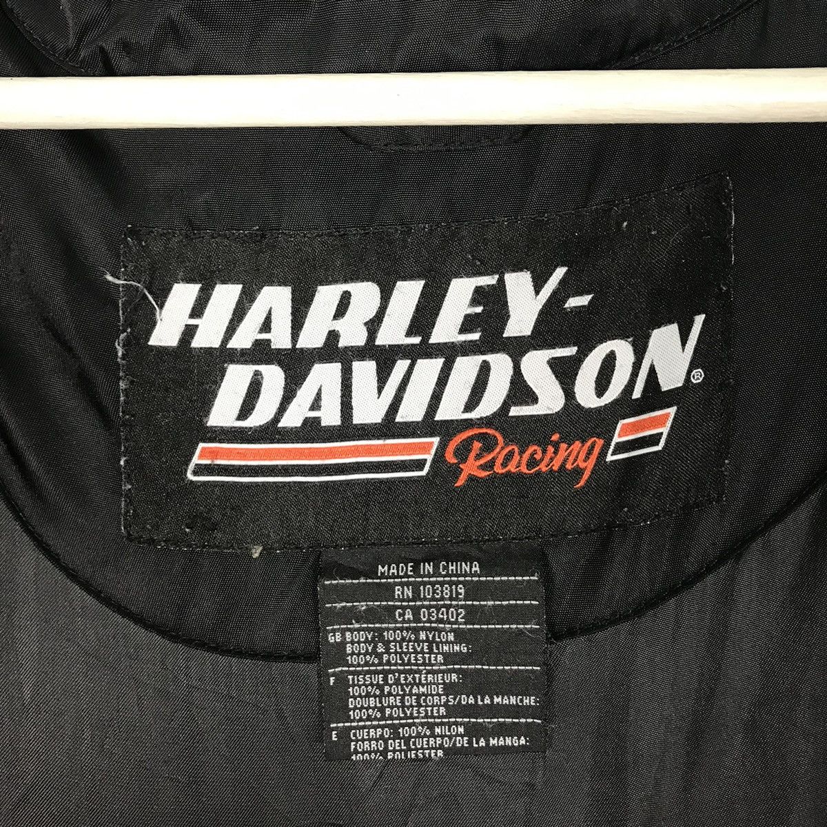 Harley Davidson 💥 HARLEY DAVIDSON RACING JACKET Size US XL / EU 56 / 4 - 10 Thumbnail
