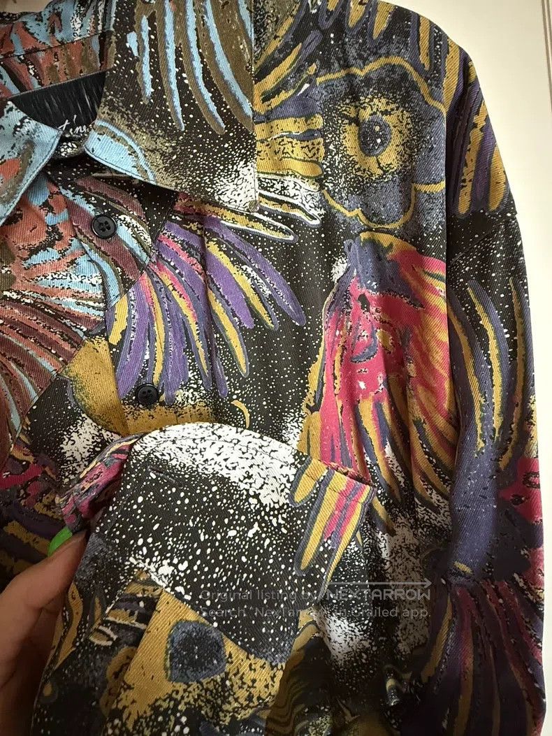 Martine Rose Martine Rose Flame-printed shirt Size US XS / EU 42 / 0 - 5 Thumbnail