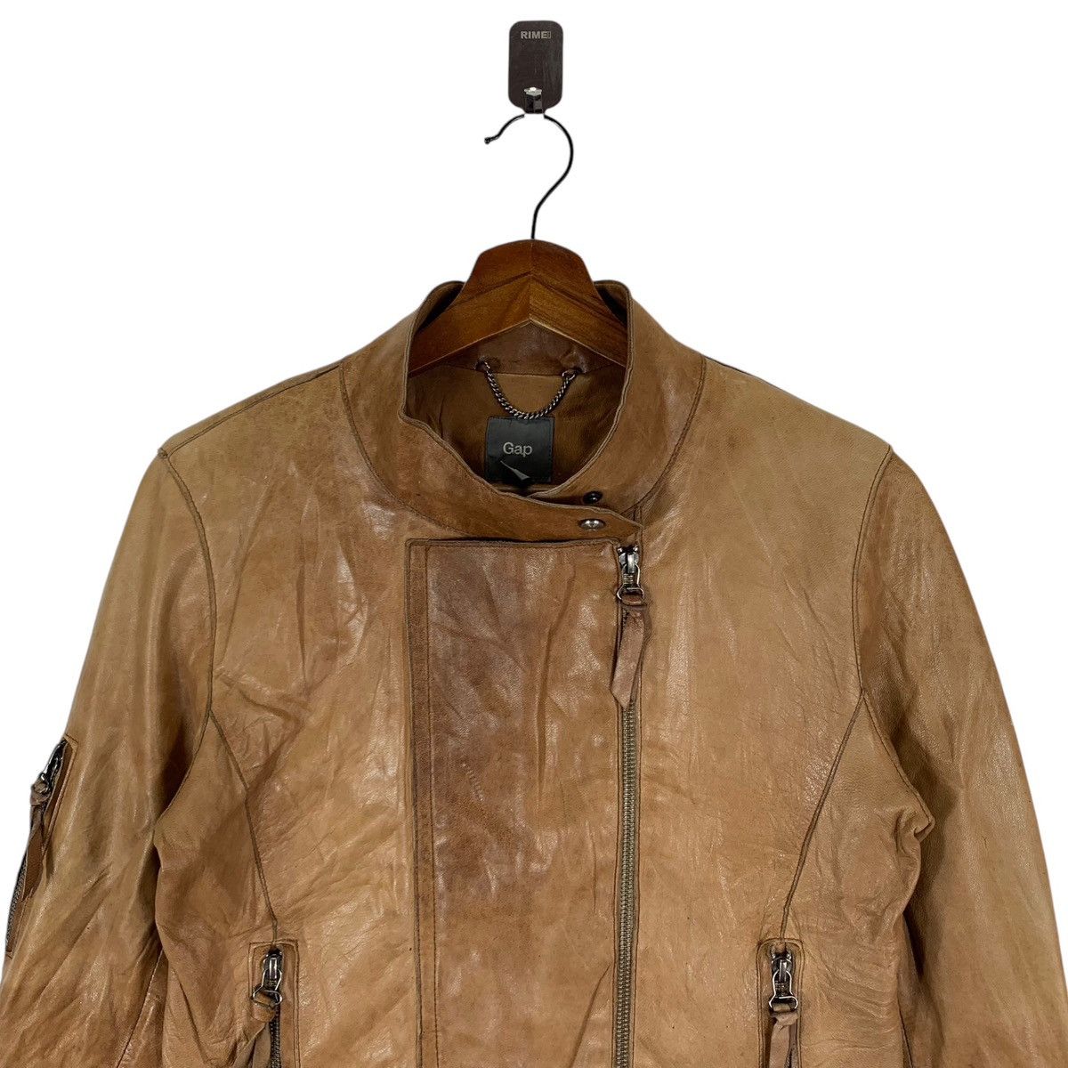 Gap Vintage Gap Sheepskin Leather Women Jacket Size S / US 4 / IT 40 - 3 Thumbnail