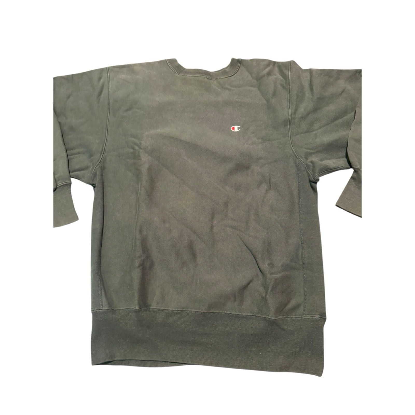 Champion VINTAGE Champion Reverse Weave Sweatshirt XL Green Crew Neck USA Mens Crew Neck Sweatshirt Size US XL / EU 56 / 4 - 2 Thumbnail