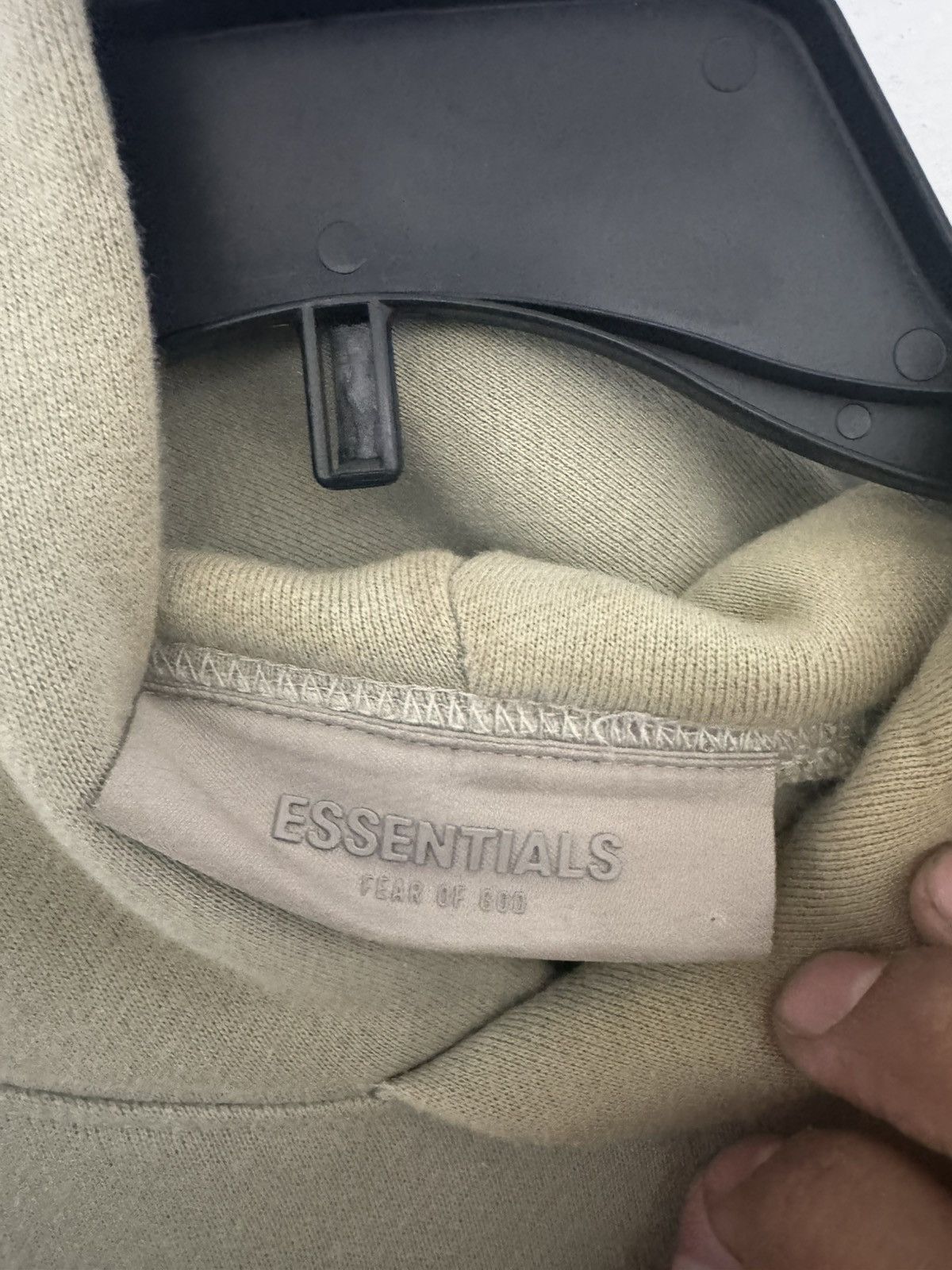 Essentials essentails hoodie green Size US M / EU 48-50 / 2 - 2 Thumbnail
