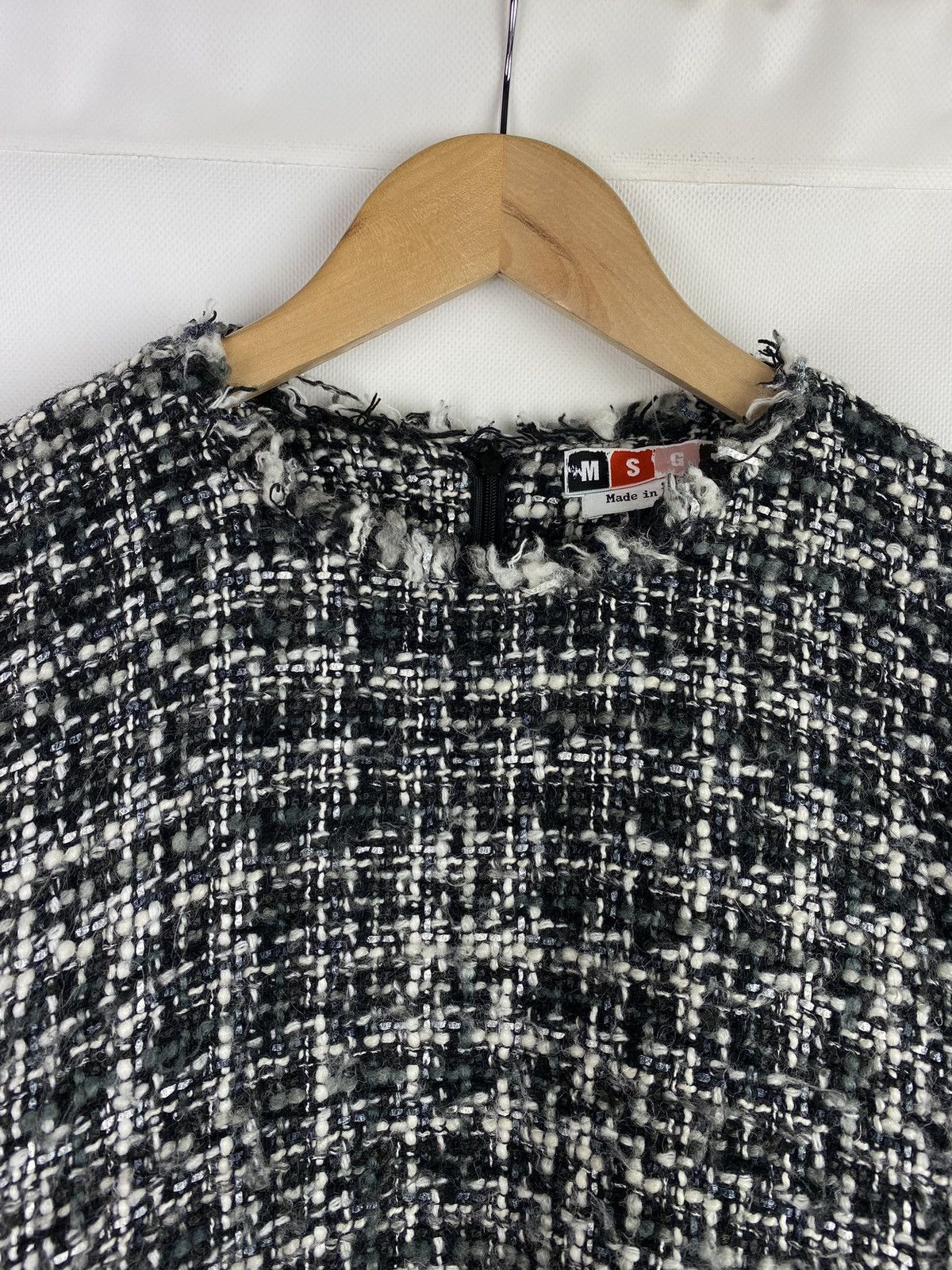 MSGM MSGM ladies tweed style sweater pullover size 42 Size M / US 6-8 / IT 42-44 - 9 Thumbnail