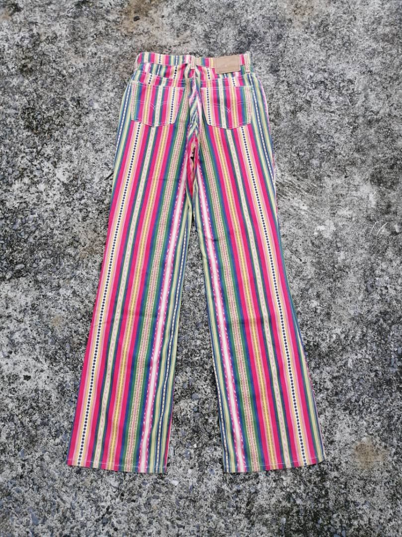 Japanese Brand × Levi's × Levi's Vintage Clothing Levi's Strauss W517-20 Multicolour Pants Size 24" / US 00 / IT 34 - 2 Thumbnail